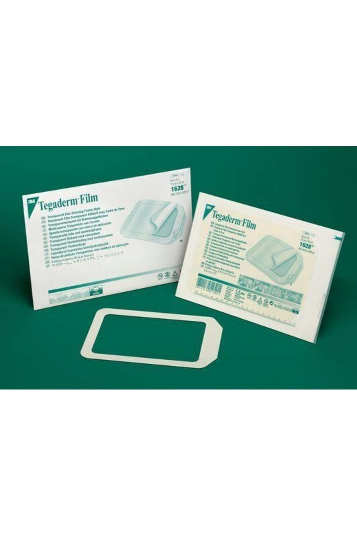 3M ™Tegaderm 1628 Şeffaf Film Örtü 15cm x 20cm (10 Adet)