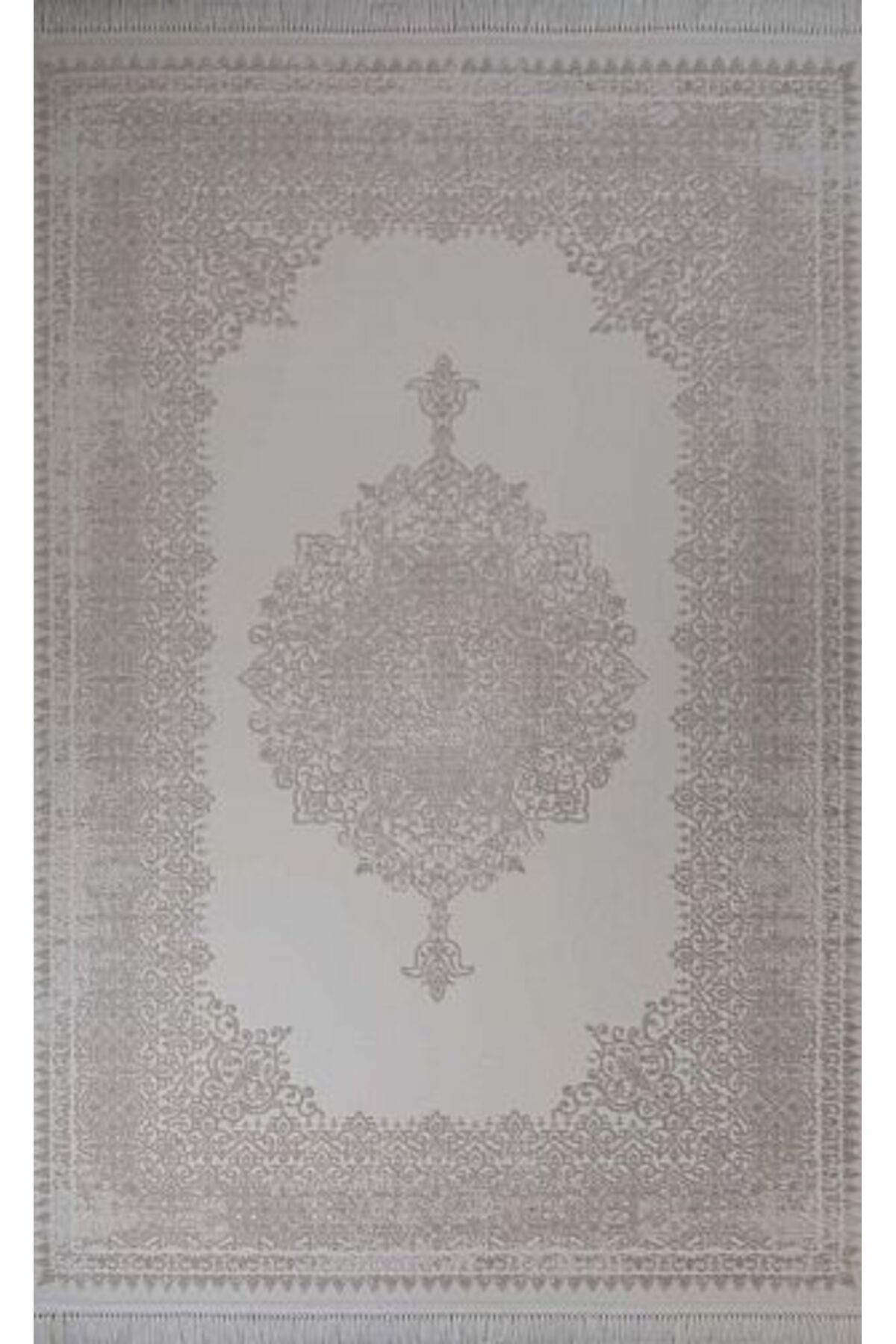 Gabardin Alessa 8011 Krem Serisi Triko Akrilik Salon Oturma Yatak Odası Halısı