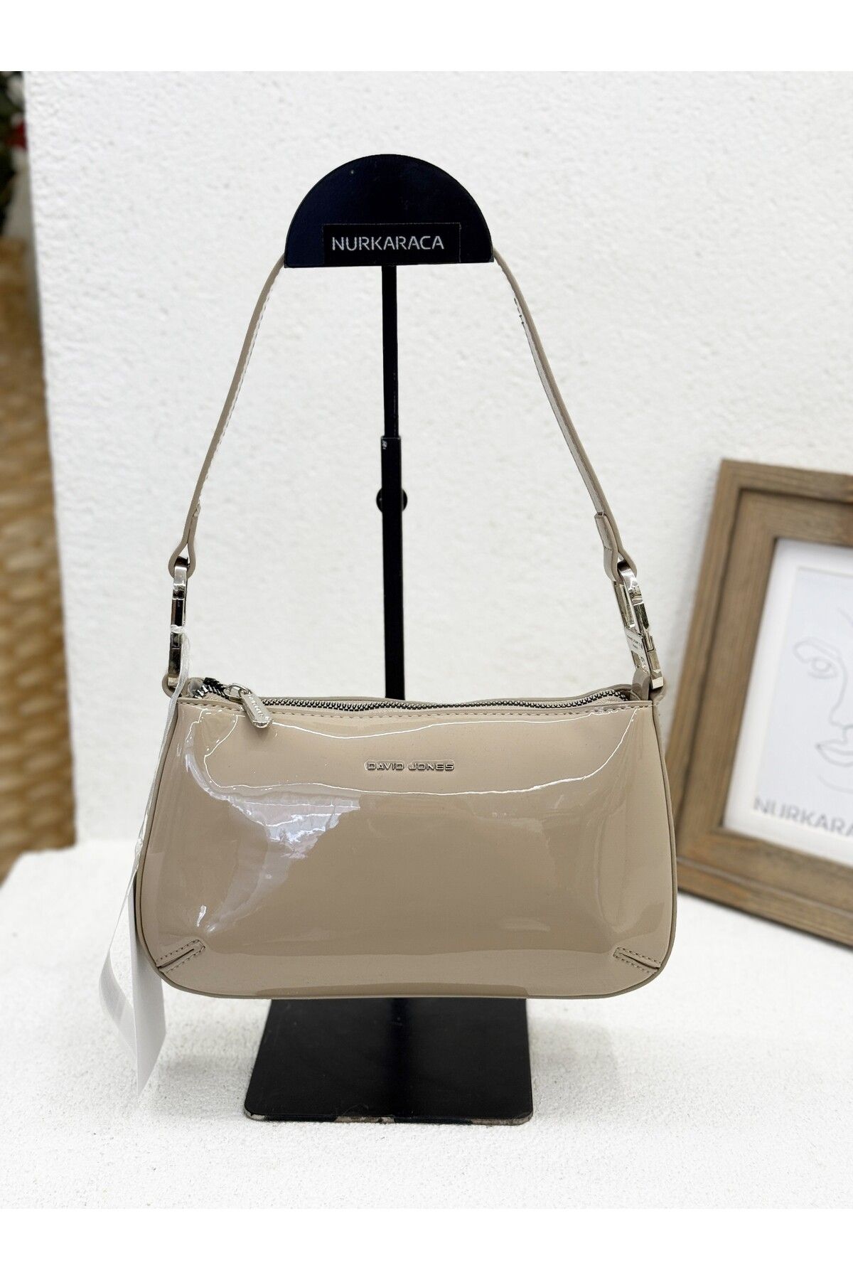 David Jones CM7170 BAGET ÇANTA HEM KOL ÇANTASI HEM ÇAPRAZ ÇANTA KADIN