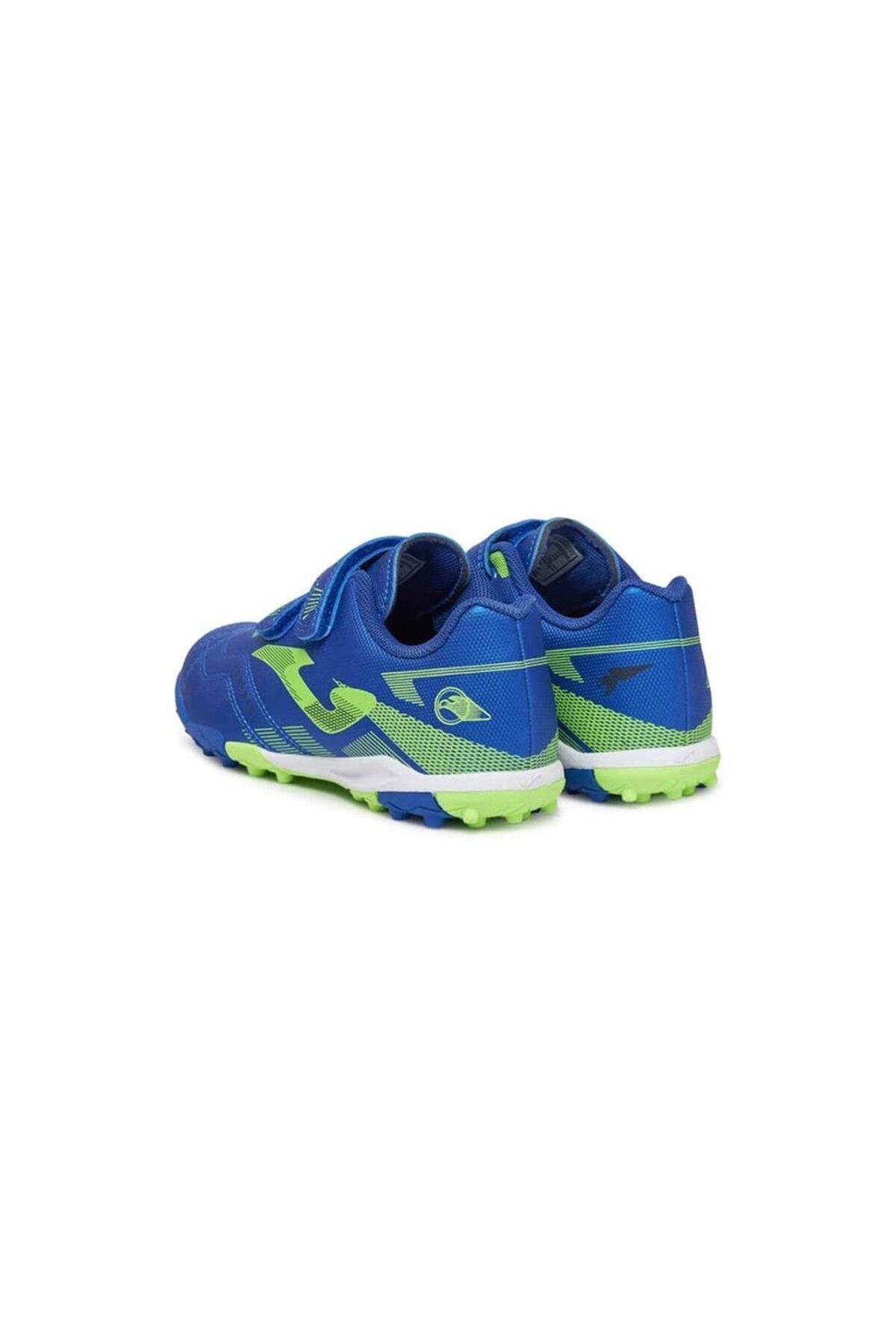 کفش چمن مصنوعی داخلی دخترانه و پسرانه بچگانه POWERTL JR 2504 ROYAL TURF CARPET FIELD POJS2504TFVV Joma