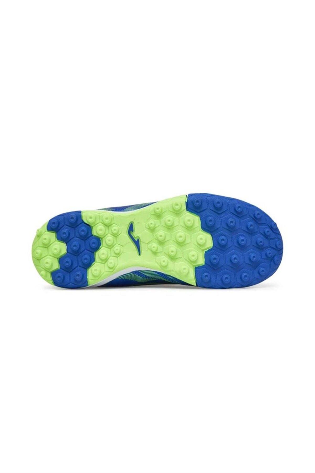 کفش چمن مصنوعی داخلی دخترانه و پسرانه بچگانه POWERTL JR 2504 ROYAL TURF CARPET FIELD POJS2504TFVV Joma