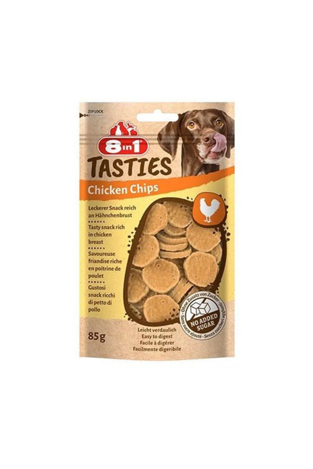 Orqinel 8in1 Tasties Chicken Chips Tavuklu Cips Köpek Ödül Maması 85 Gr - 406-661624