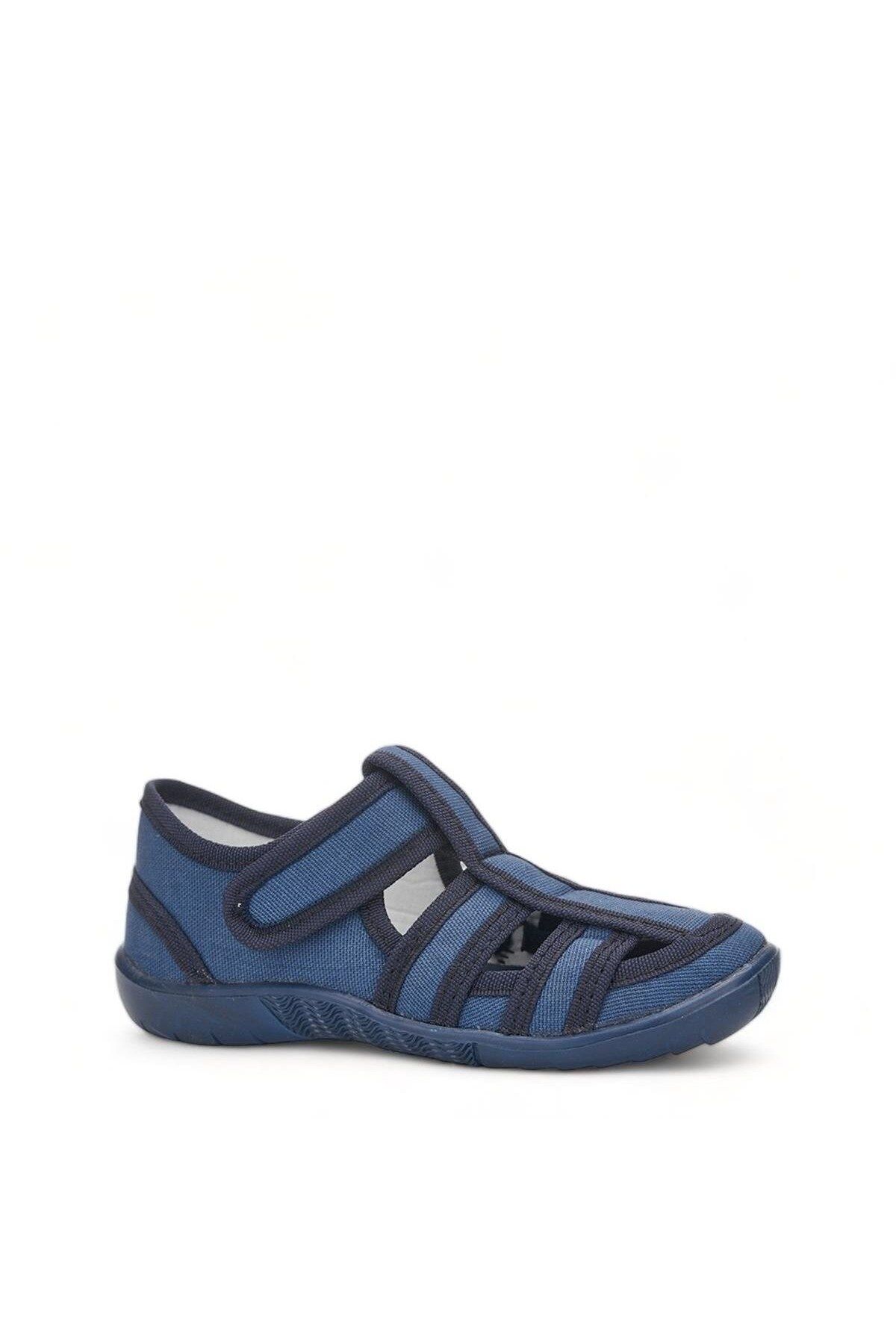 AlbiShoes Bebek Erkek Kız Çocuk Keten Cırtlı Günlük Rahat Deniz Ayakkabısı Çocuk Sandalet (20-31)