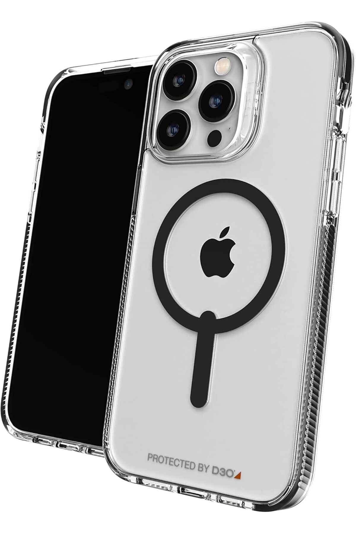 Zagg Gear4 Santa Cruz Snap Iphone 14 Pro Max Magsafe Kılıf-Şeffaf/Siyah D30