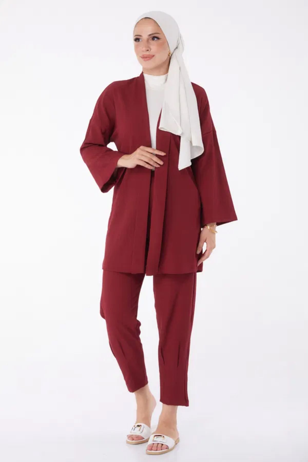 Butik Pantolon İkili Takım Tesettür