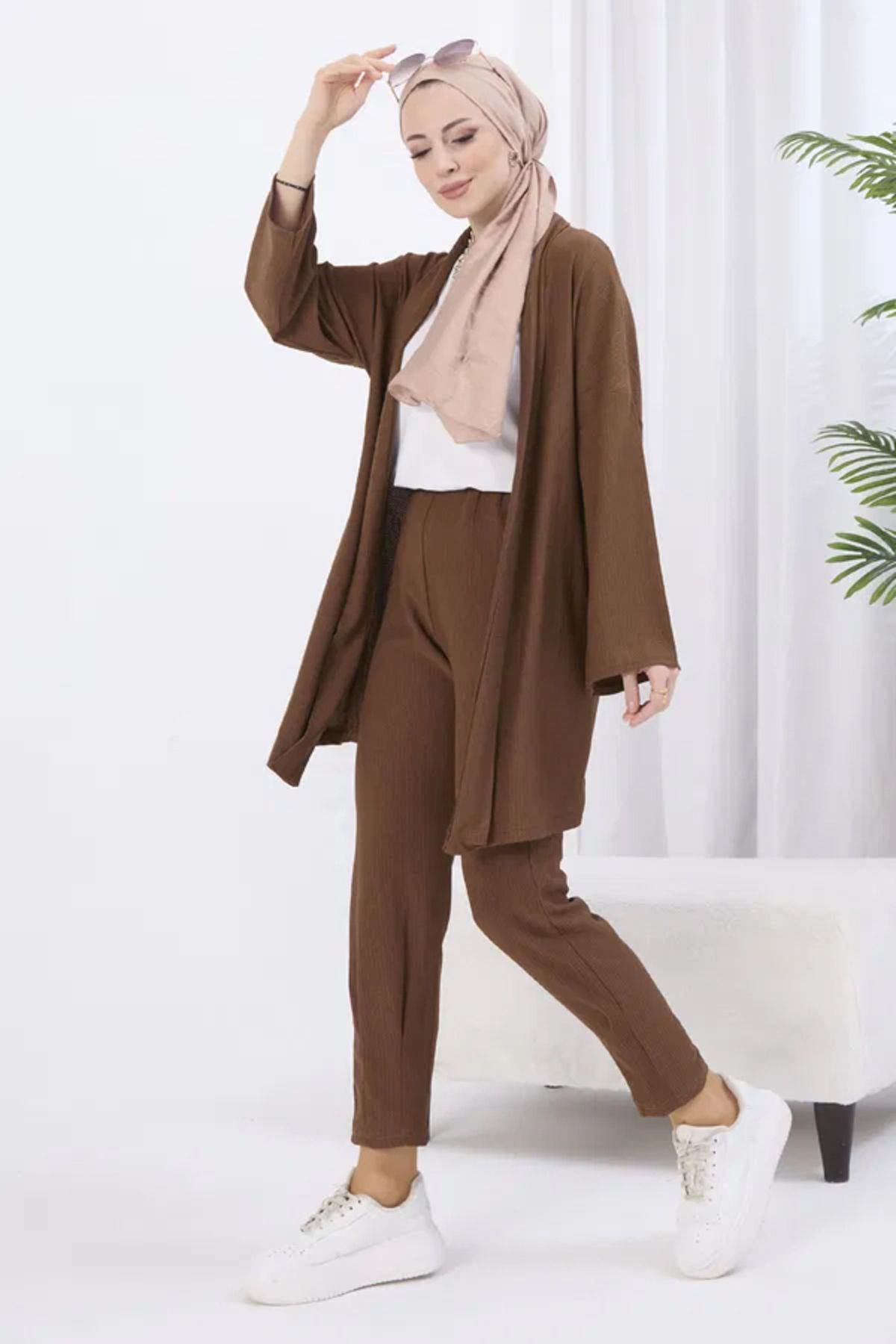 Butik Pantolon İkili Takım Tesettür