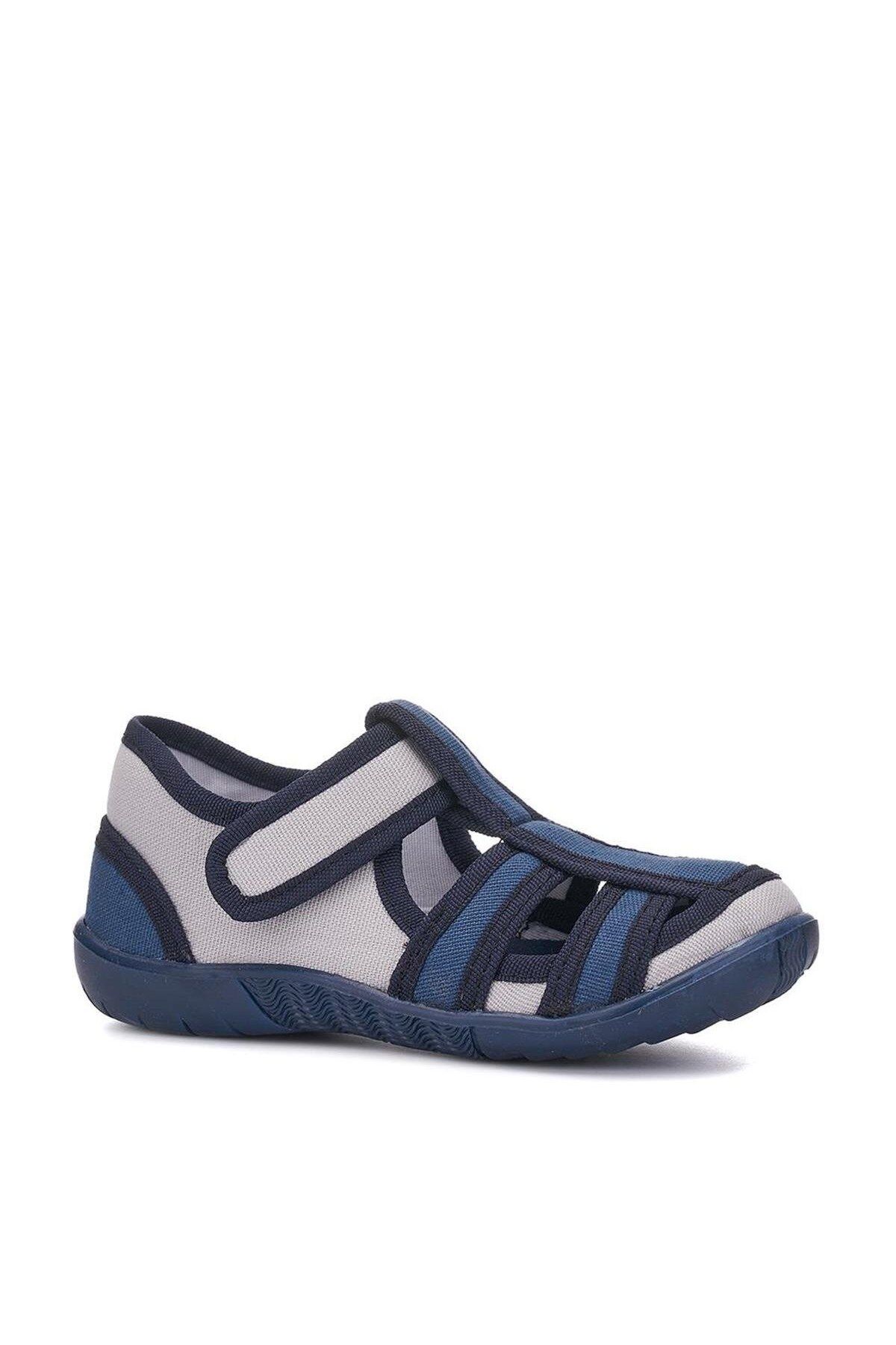 AlbiShoes Bebek Erkek Kız Çocuk Keten Cırtlı Günlük Rahat Deniz Ayakkabısı Çocuk Sandalet (20-31)