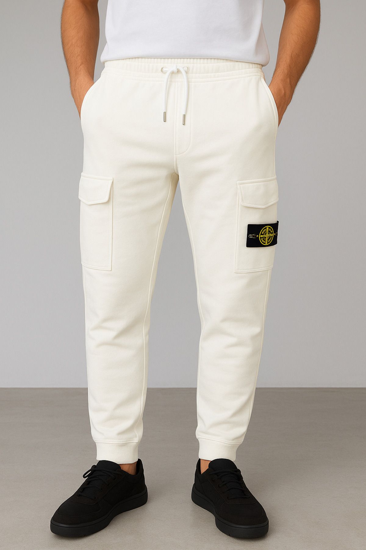 STONE ISLAND EŞOFMAN ALTI BEYAZ