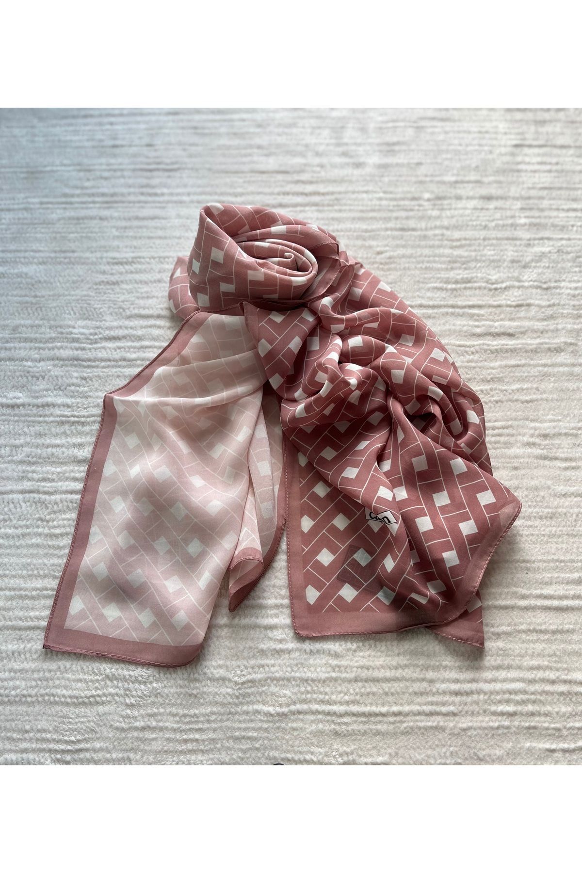 Altan Cotton Yazlık Çift Renkli Şal