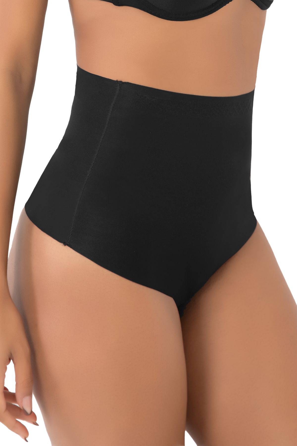bazaar-turkey all you need Lazer Kesim String Korse 3014 Siyah