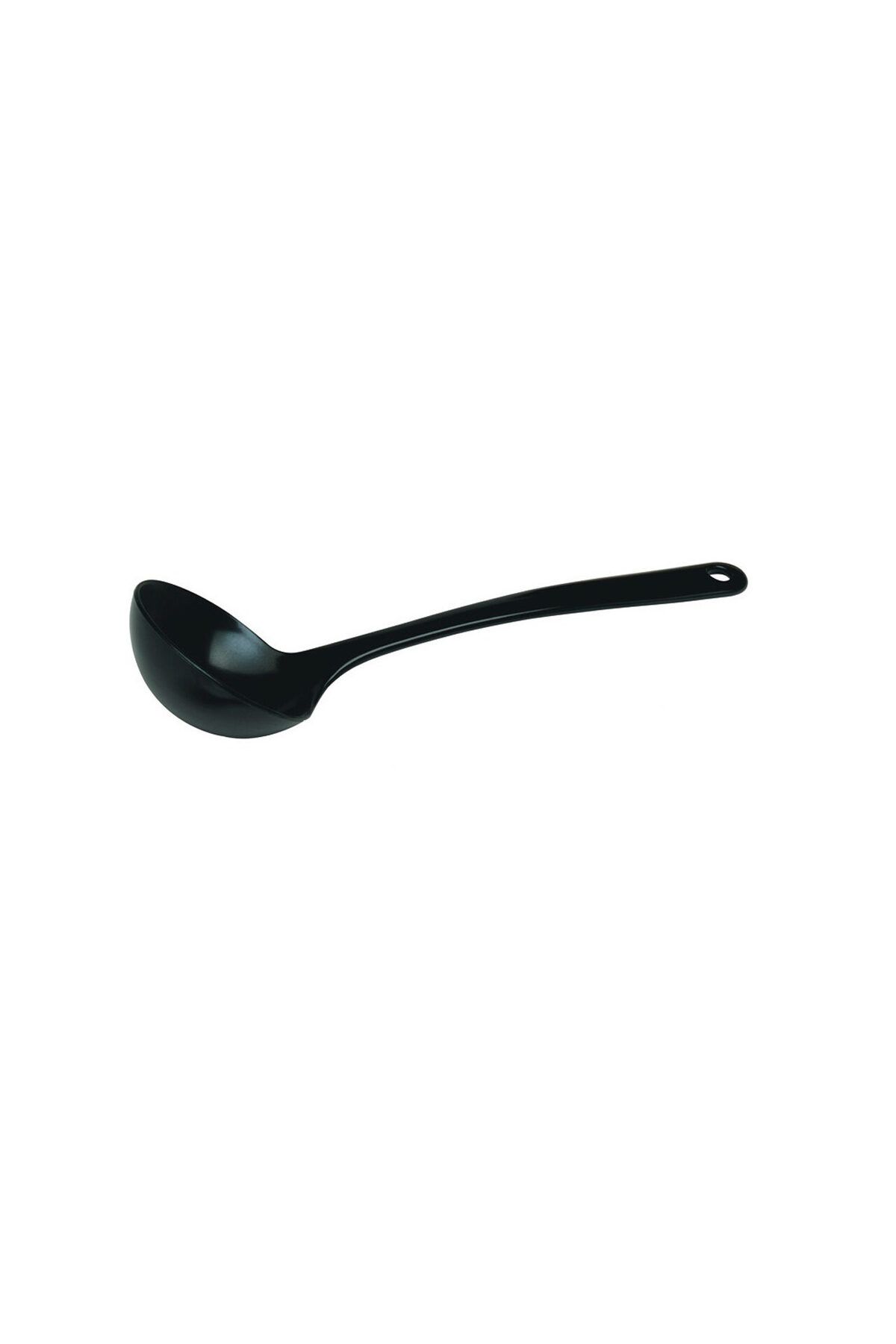 HENDI Lingura Servire Adanca / Polonic, Hendi, 30 Cm, 140 Ml, Plastic Negru Rezistent Termic - One Size