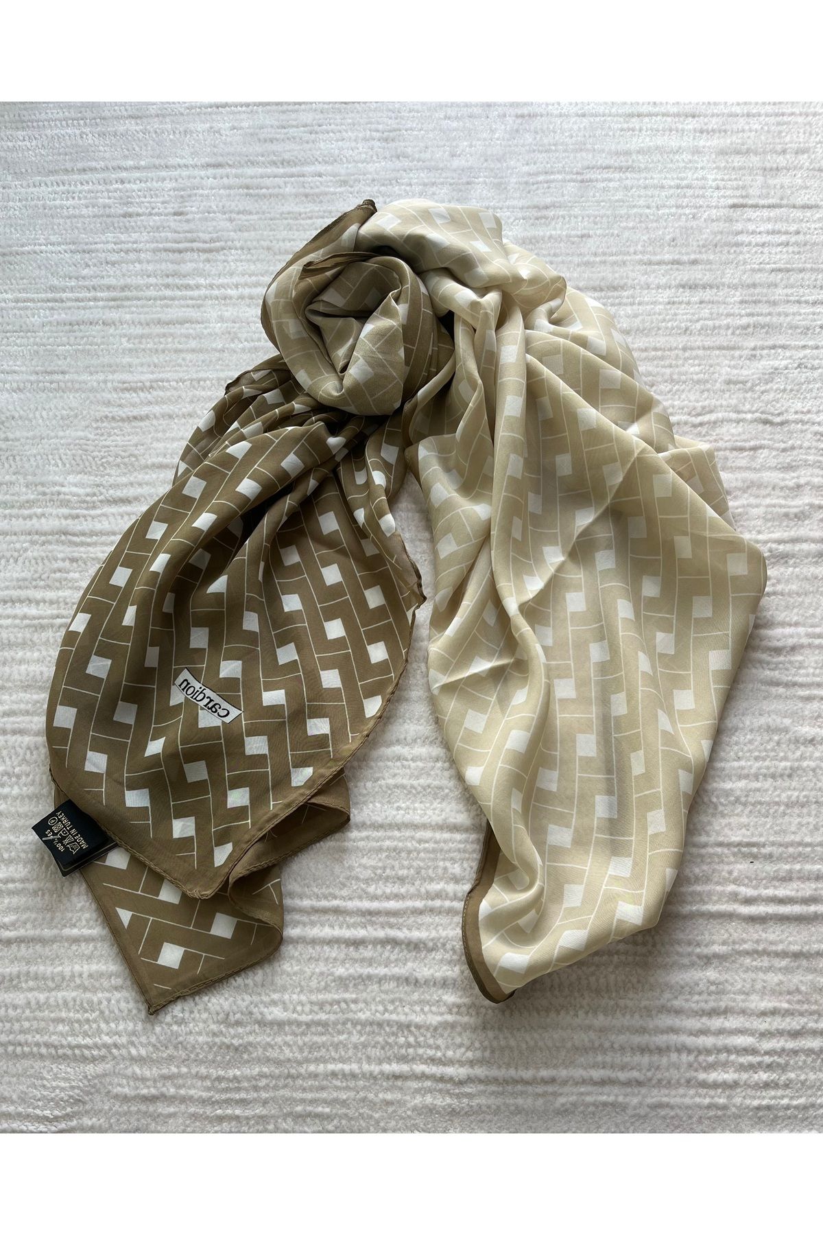 Altan Cotton Yazlık Çift Renkli Şal