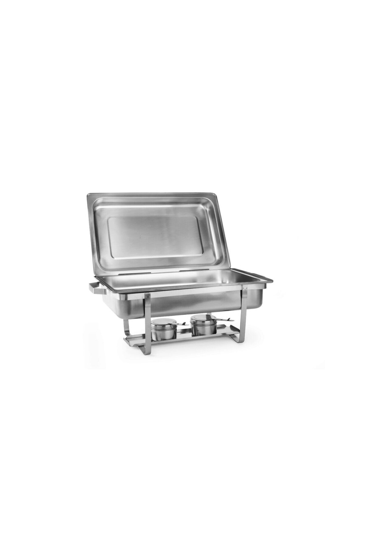 HENDI Set 2 Chafing Dish Gastronorm Gn1/1, Adancime 65 Mm, 9lt, Inox, Hendi - One Size
