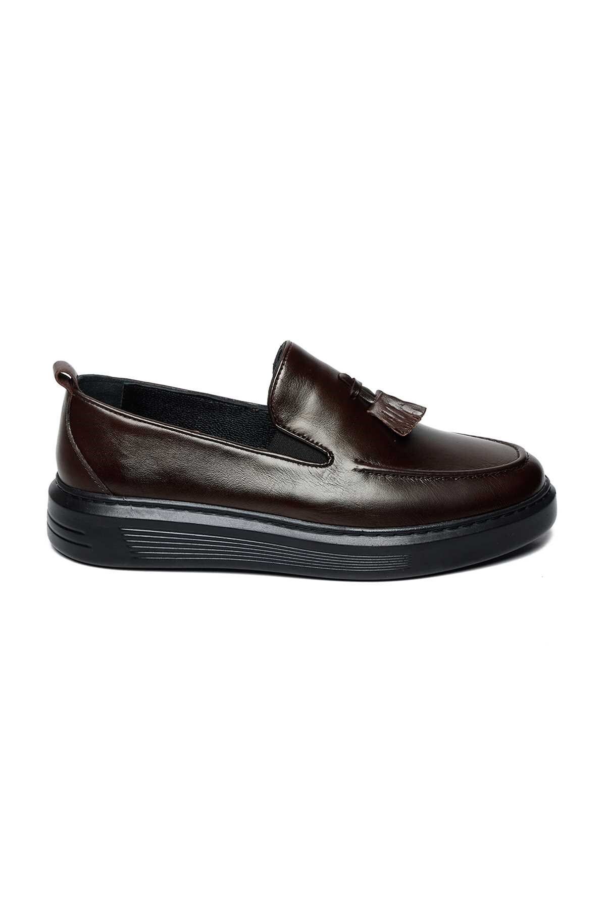 Bestello Bağcıksız Püsküllü Poli Taban Casual 020-4242-C Erkek Ayakkabı