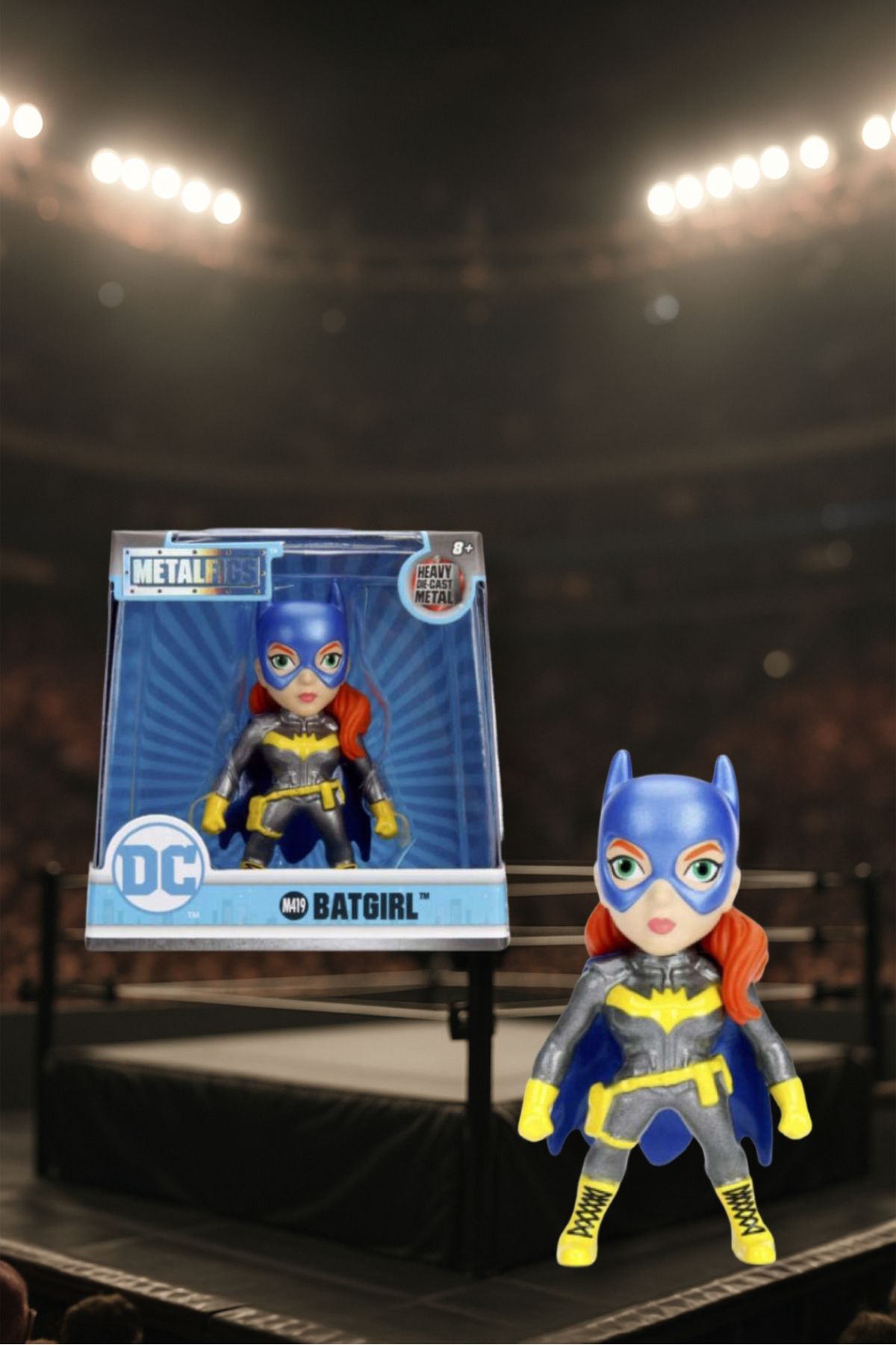 TOYFEST JADA WWE Batgirl 2.5” Die - Cast Metal Koleksiyon Figürü Amerikan Güreşi - 6.35 CM