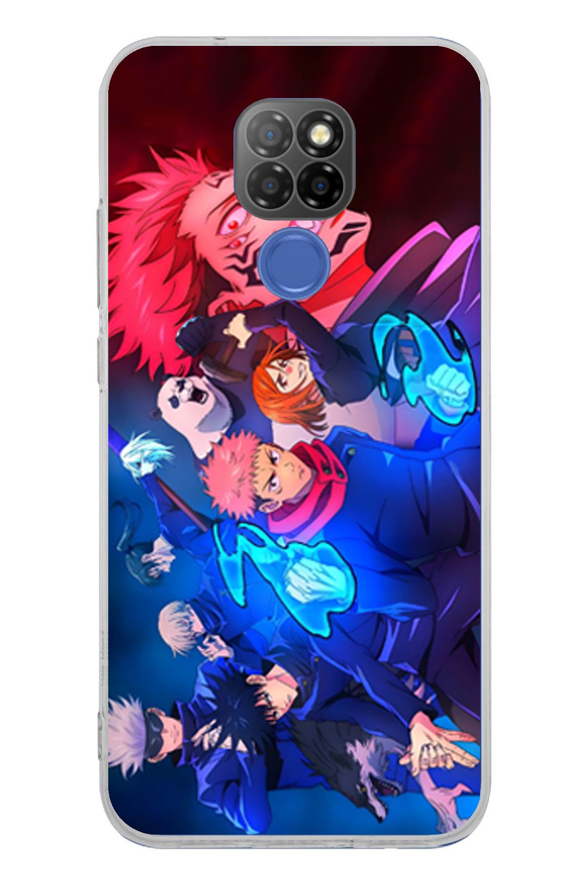 TechTree General Mobile GM 20 Uyumlu Jujutsu Kaisen Şeffaf Silikon Kılıf