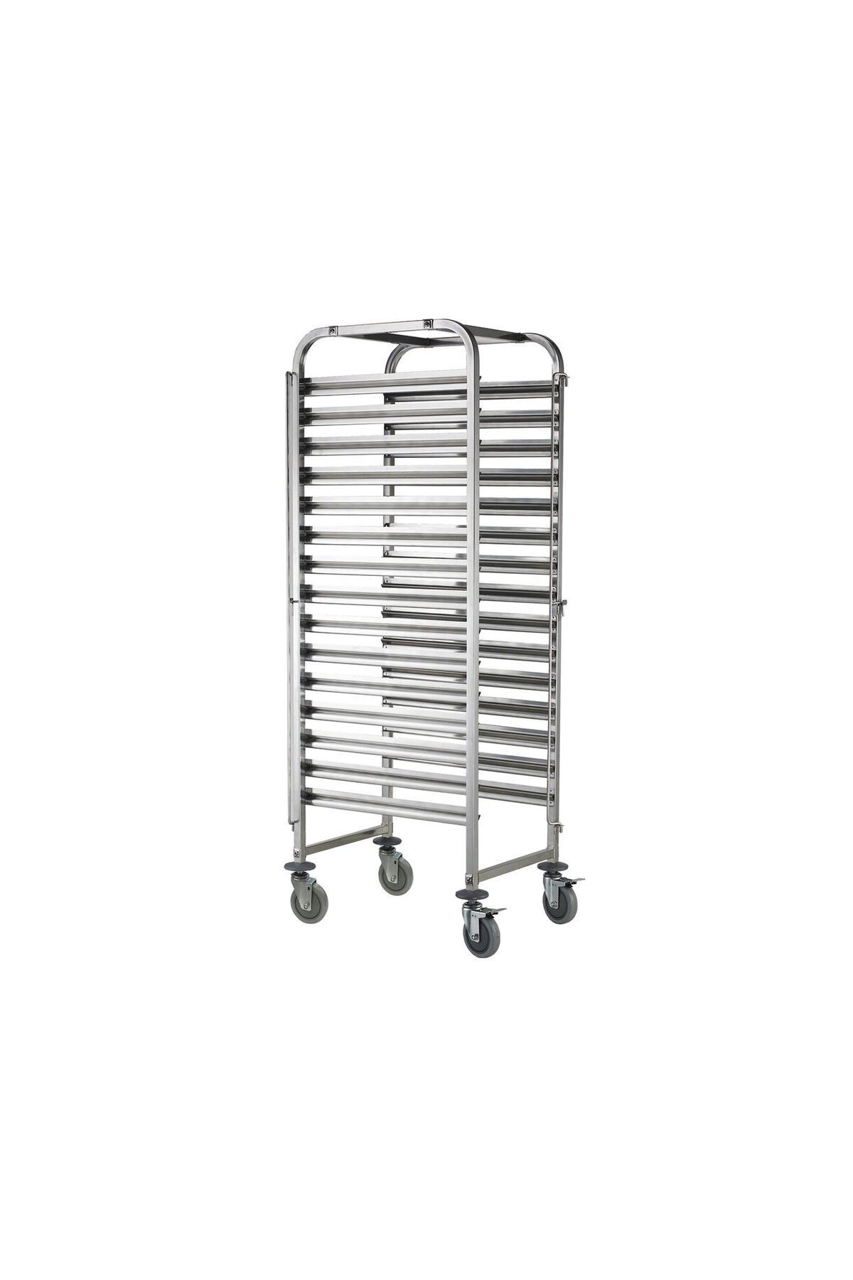 HENDI Carucior Mobil Pt Debarasare Tavi - Pt 15 Tavi 60x40 Cm- Structura Inox - 690x515x(h)1695 Mm, Hendi - One Size