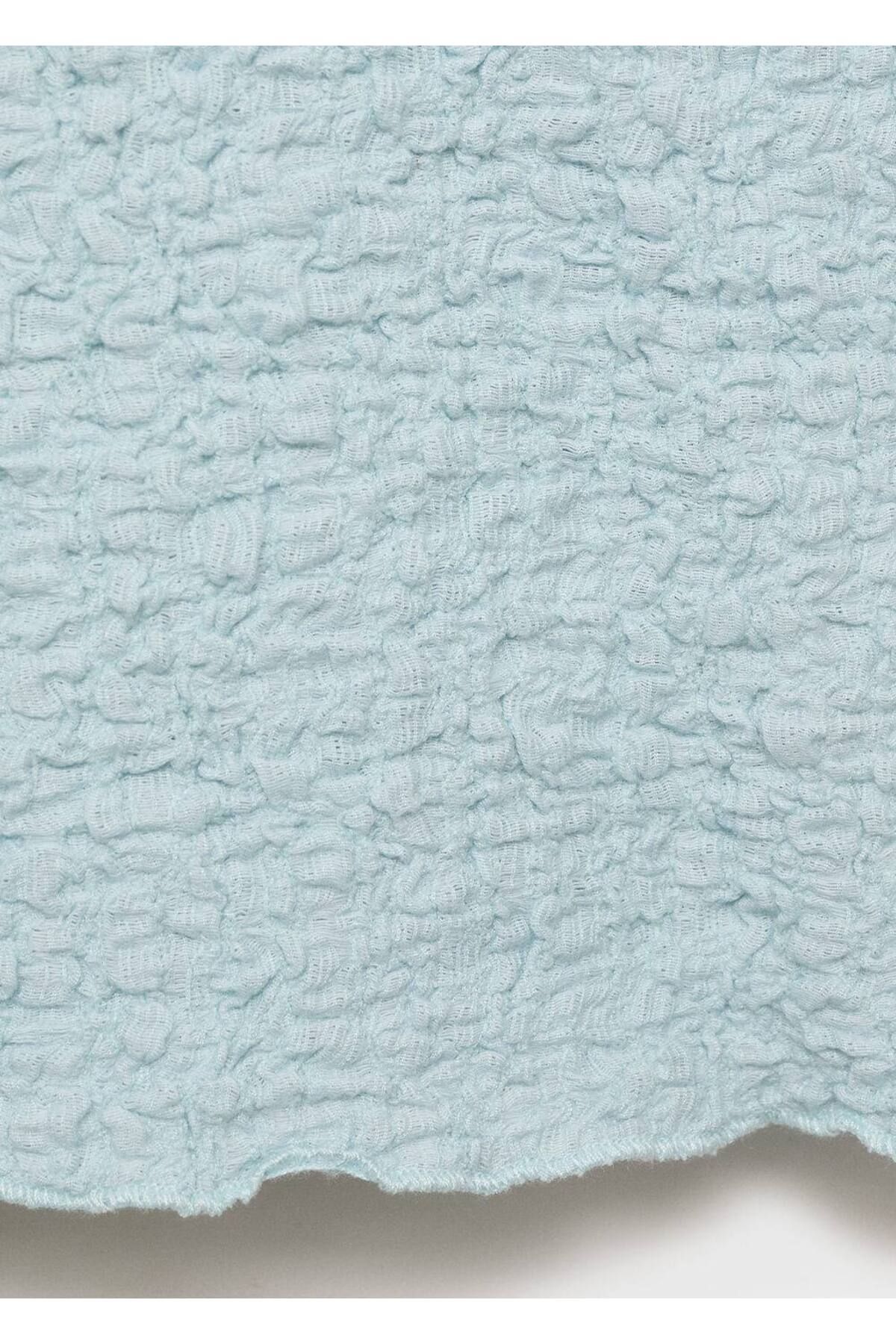 MANGO Teen Büzgülü dokulu bluz - Fiyatı, Yorumları
