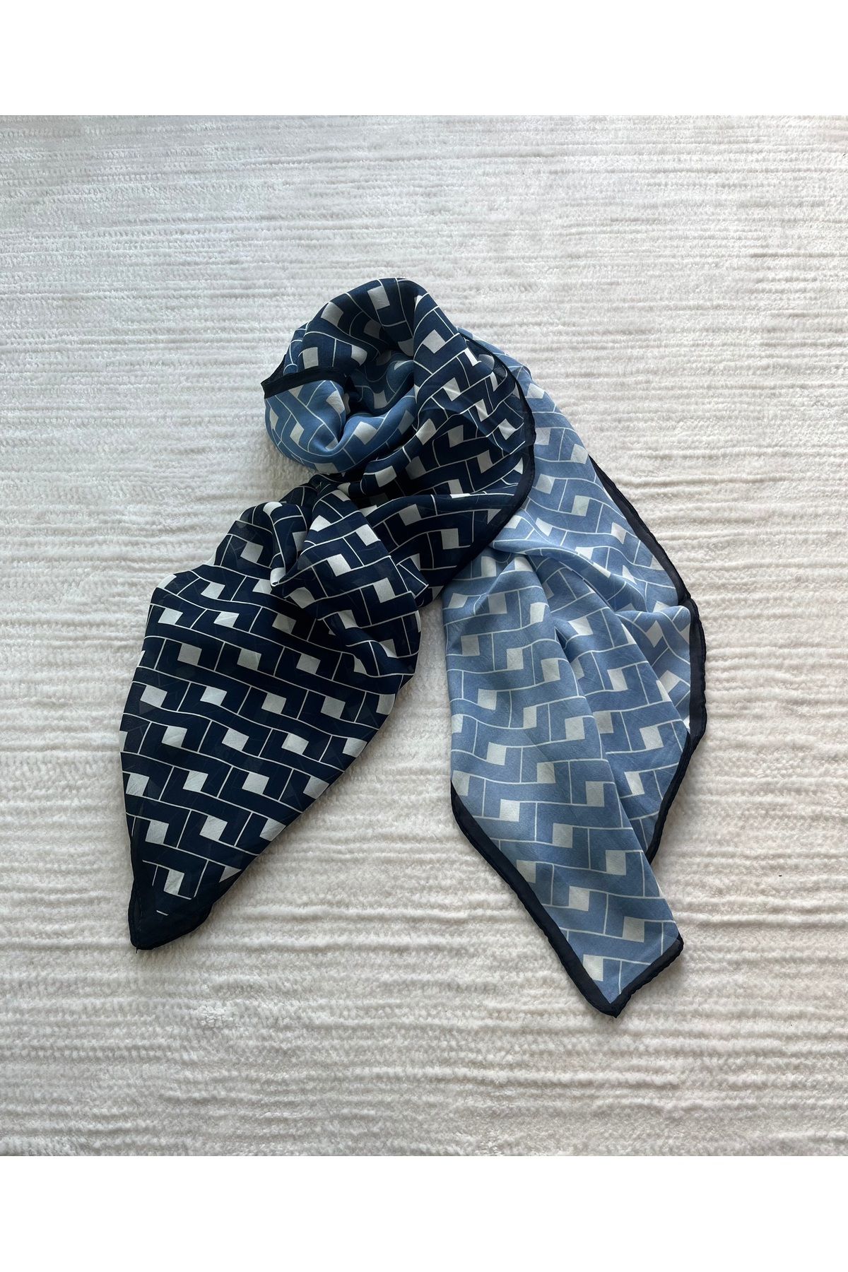 Altan Cotton Yazlık Çift Renkli Şal