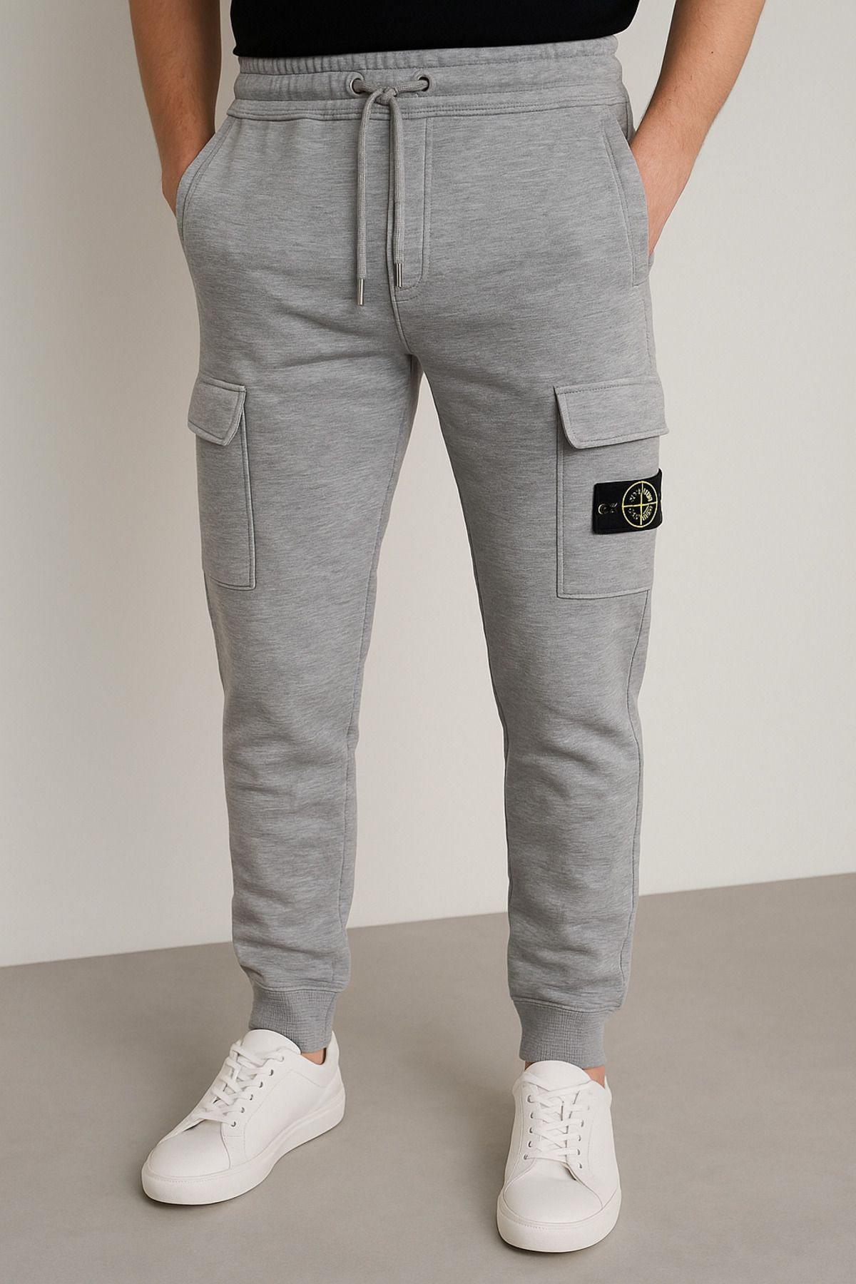 STONE ISLAND EŞOFMAN ALTI KOYU GRİ