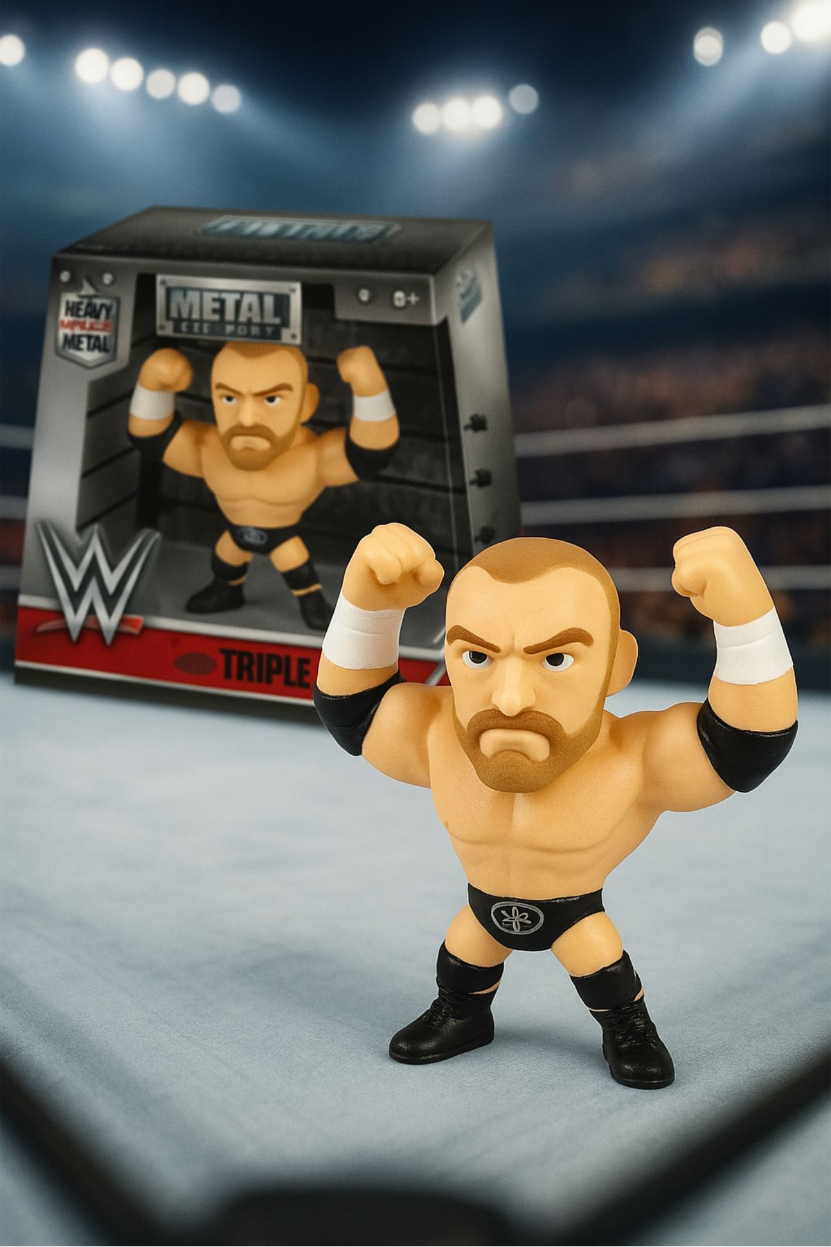 TOYFEST JADA WWE Triple H 2.5” Die - Cast Metal Koleksiyon Figürü Amerikan Güreşi - 6.35 CM