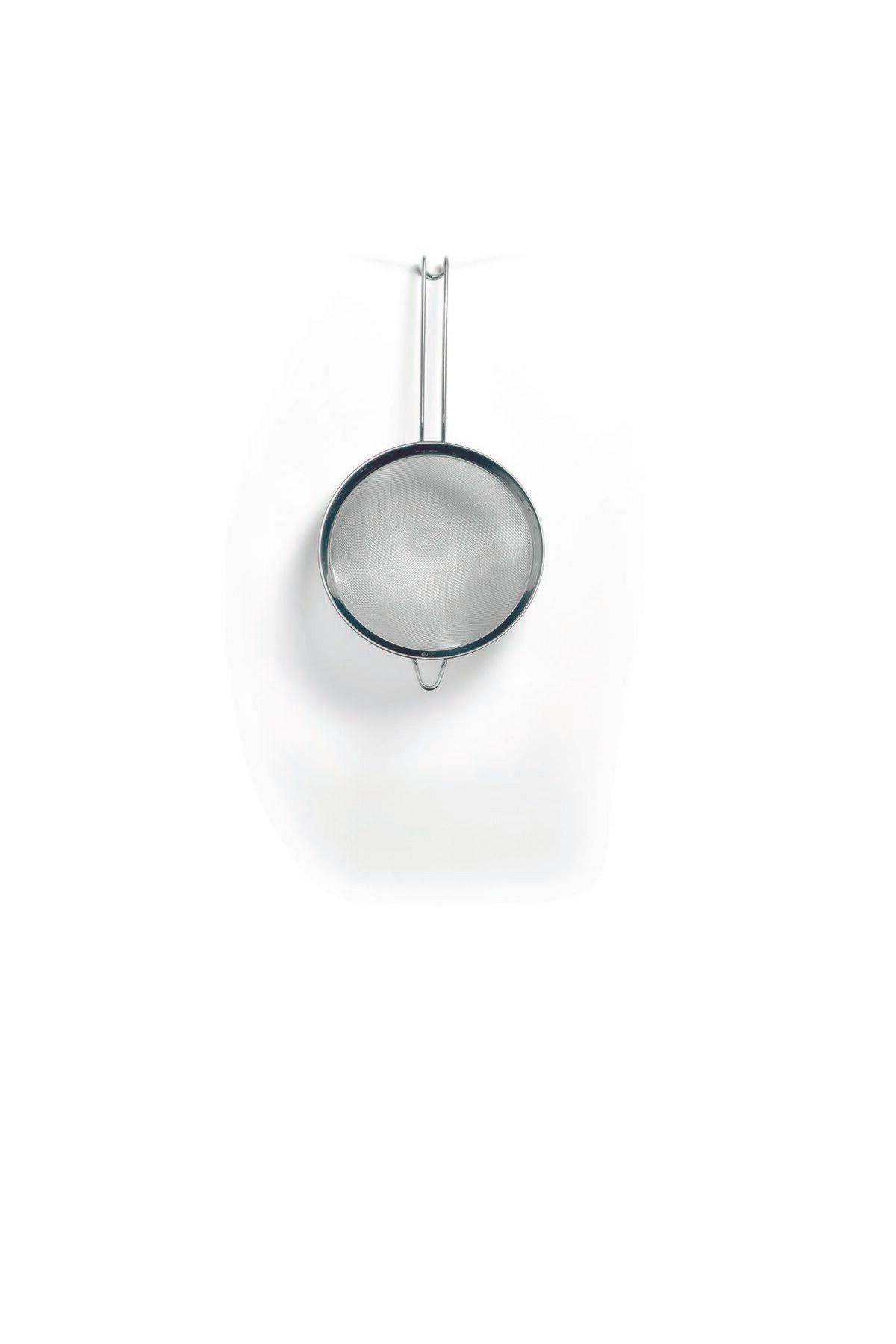 HENDI Sita Hendi Cu Plasa Fina, Otel Inoxidabil, Cu Maner, 230x455 Mm - One Size