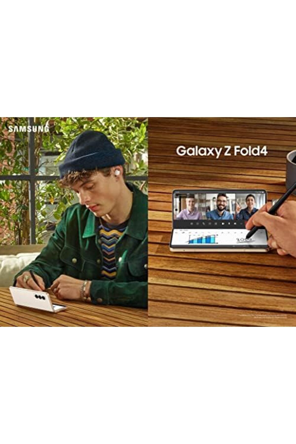 Samsung-Galaxy Z Fold 4 Cell Phone, Factory Unlocked Android Smartphone, 512GB, Flex Mode, Hands Fre 9
