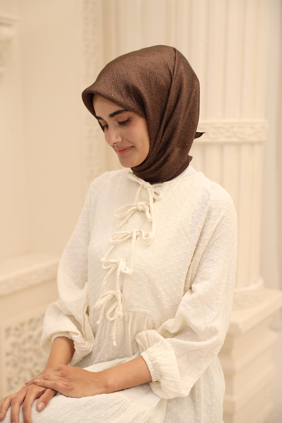 Silk Home-Shiny Scarf 75009-17 2