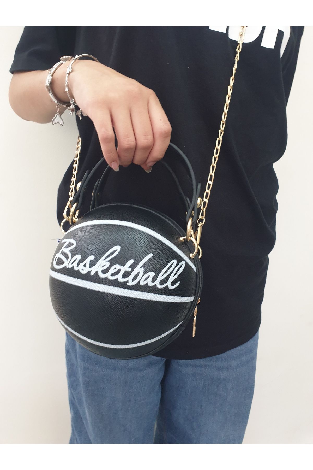 Butik Basketbol Top Çanta Siyah