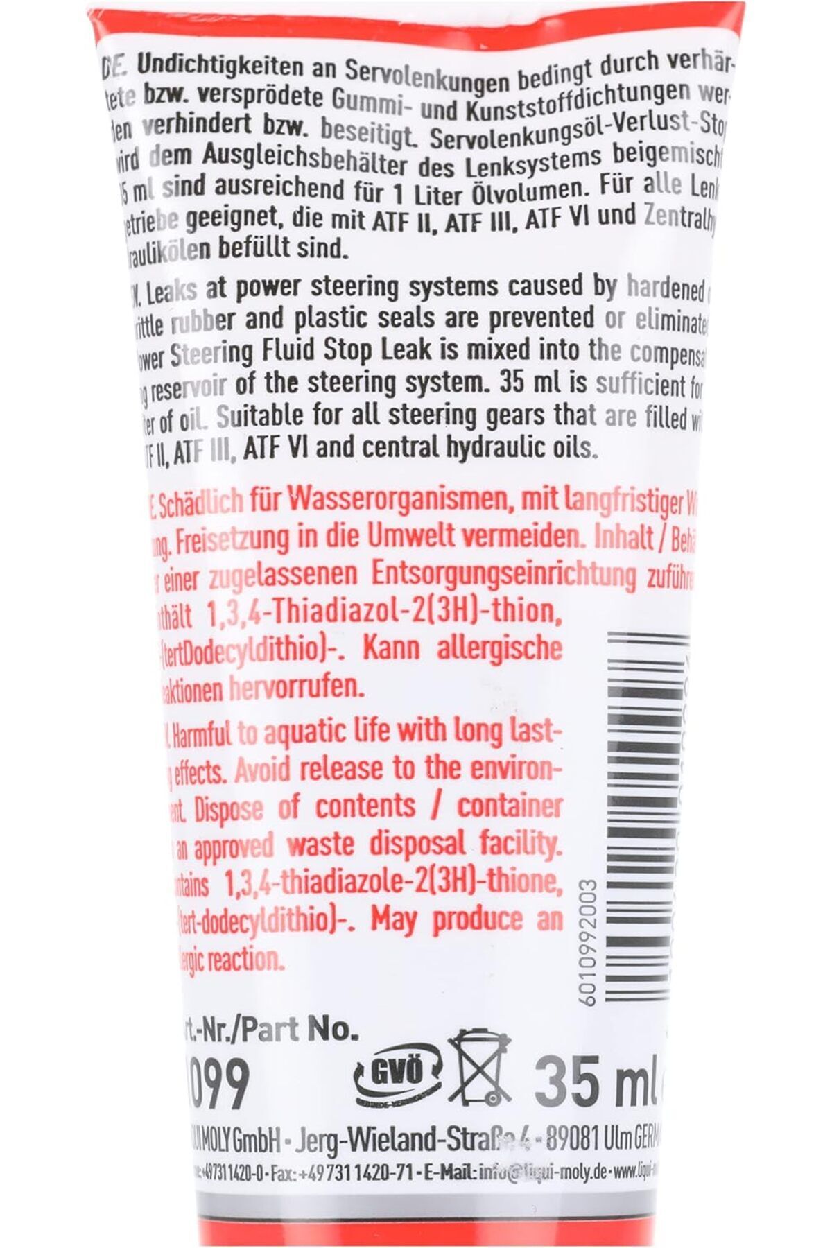 Liqui Moly-Liqui Moly Power Steering Stop Leak Fluid 35ml 2