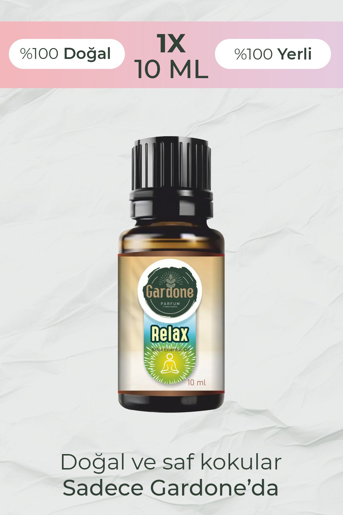 Gardone Relax Uçucu Yağ Buhurdanlık Yağı Doğal Yağlar Oda Kokusu Esansiyel Yağlar Difüzör Yağ 10ml