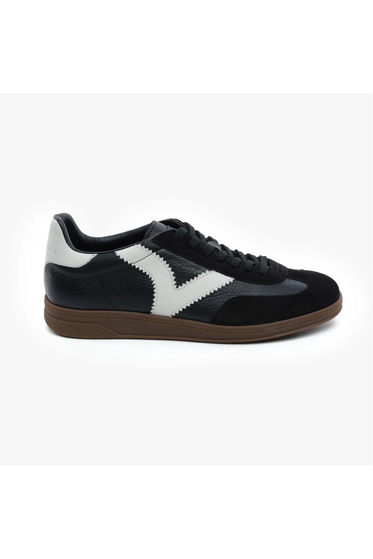 Greyder 18270 Siyah Hakiki Deri Erkek Sneaker Ayakkabı
