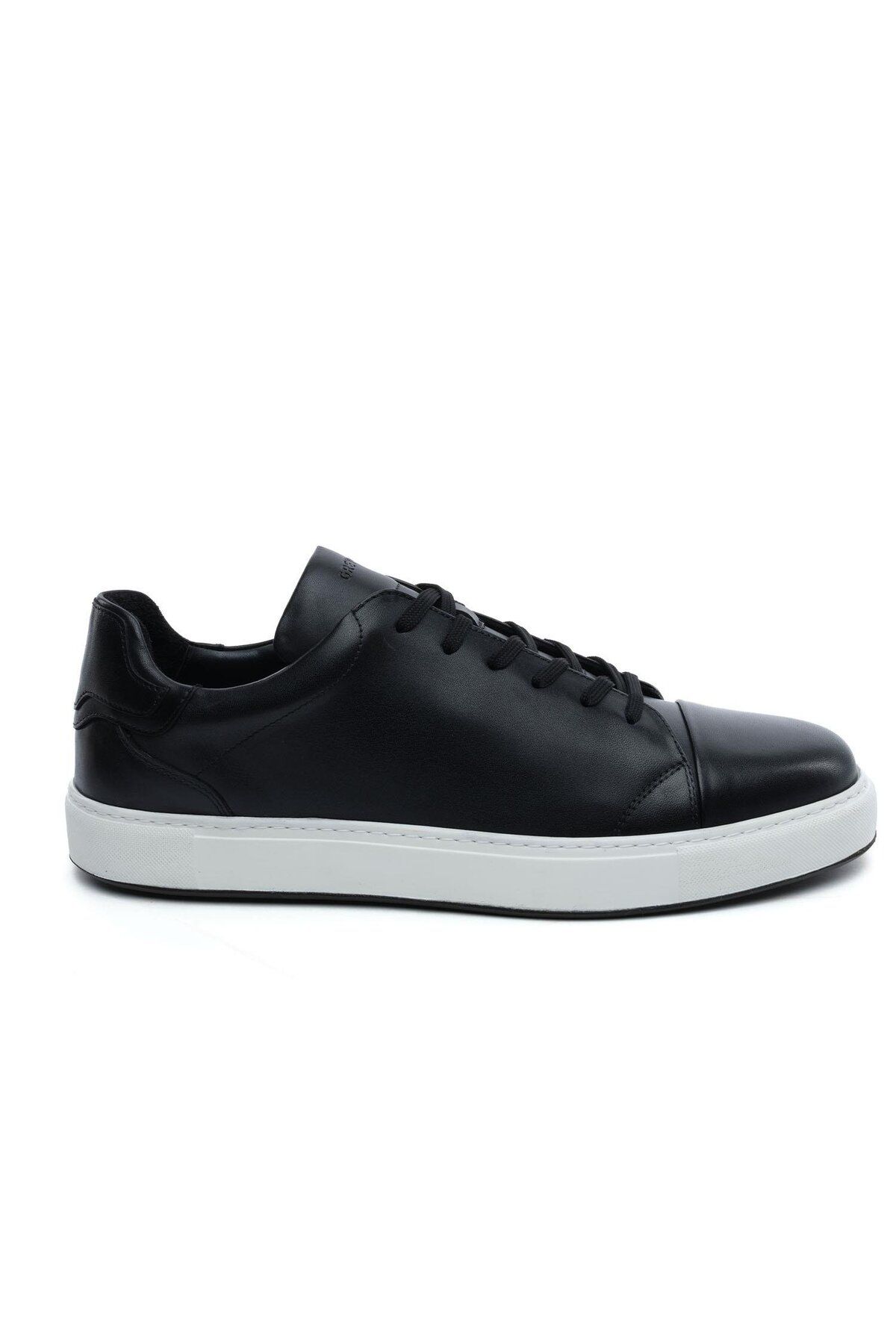 Greyder 64704L Siyah Erkek Hakiki Deri Sneaker