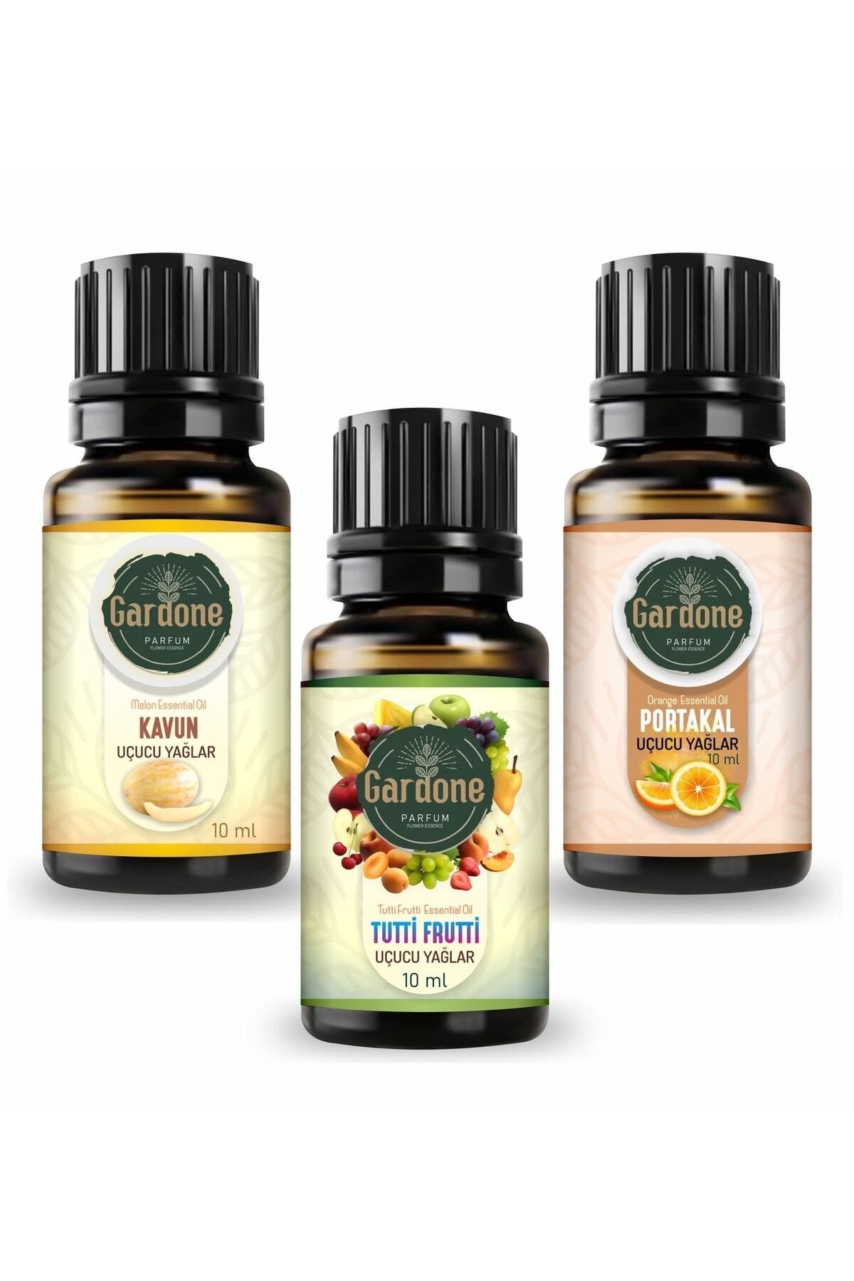 Gardone Kavun Portakal Tutti Frutti Uçucu Yağ Buhurdanlık Yağı Doğal Yağlar Oda Kokusu, Difüzör Yağ 10ml
