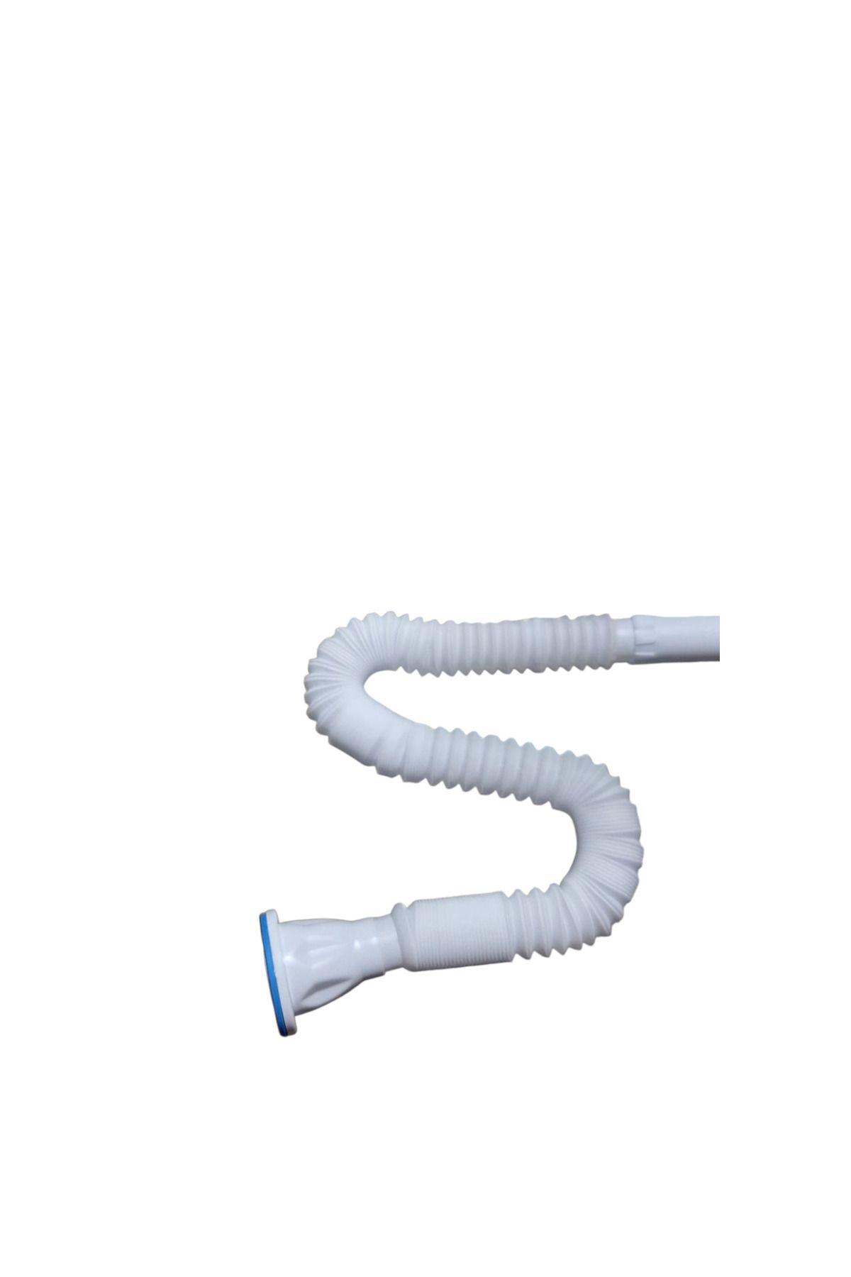 Sfk Enes ticaret UZUN SİFON GIRTLAK BORU LAVABO ÇELİK SÜZGEÇ 50 CN