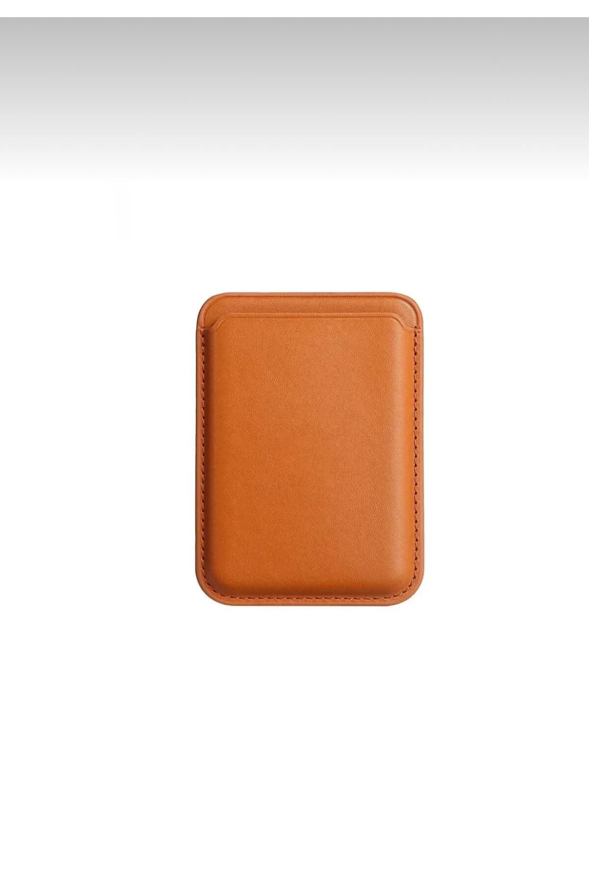 Aksesuar Kasabası iPhone Tüm Modeller Uyumlu Silikon Magsafe Cüzdan ( Kartlık )