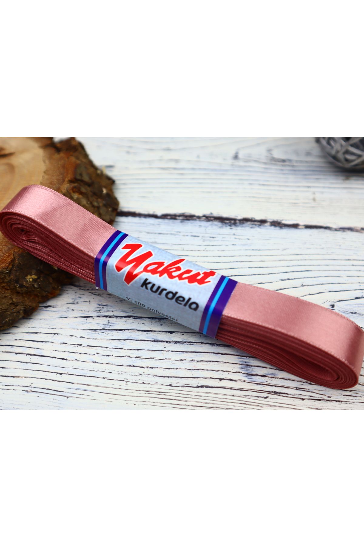 Fiyonks Atölye Saten Kurdele 2 Cm 10 Metre, Bohça Çeyiz Özel Gün Hediye Süsleme Kurdelesi