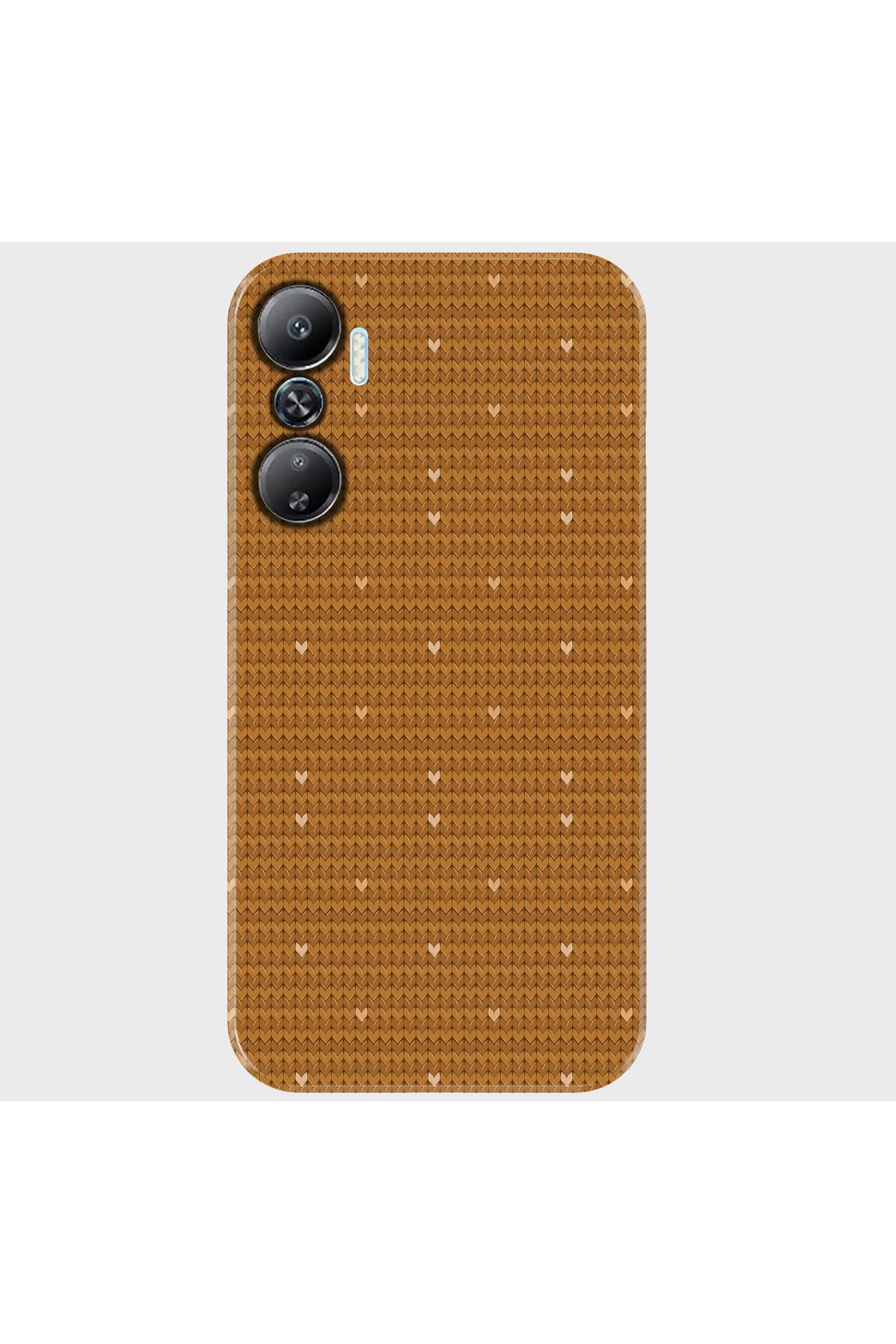Activist INFINIX Hot 20 Kılıf Baskılı Silikon ve Telefon Tutucu - knitted