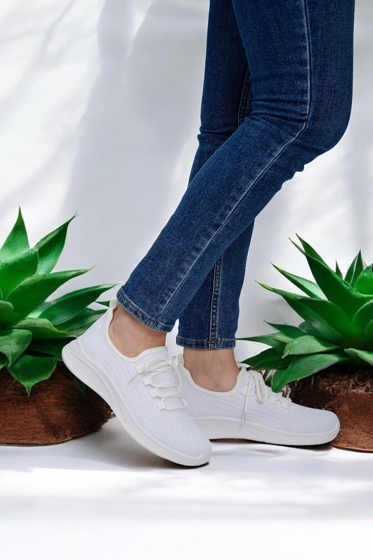 feelup Günlük Rahat Comfort Kaymaz Giyçık Hafif Casual Sneaker Ayakkabı