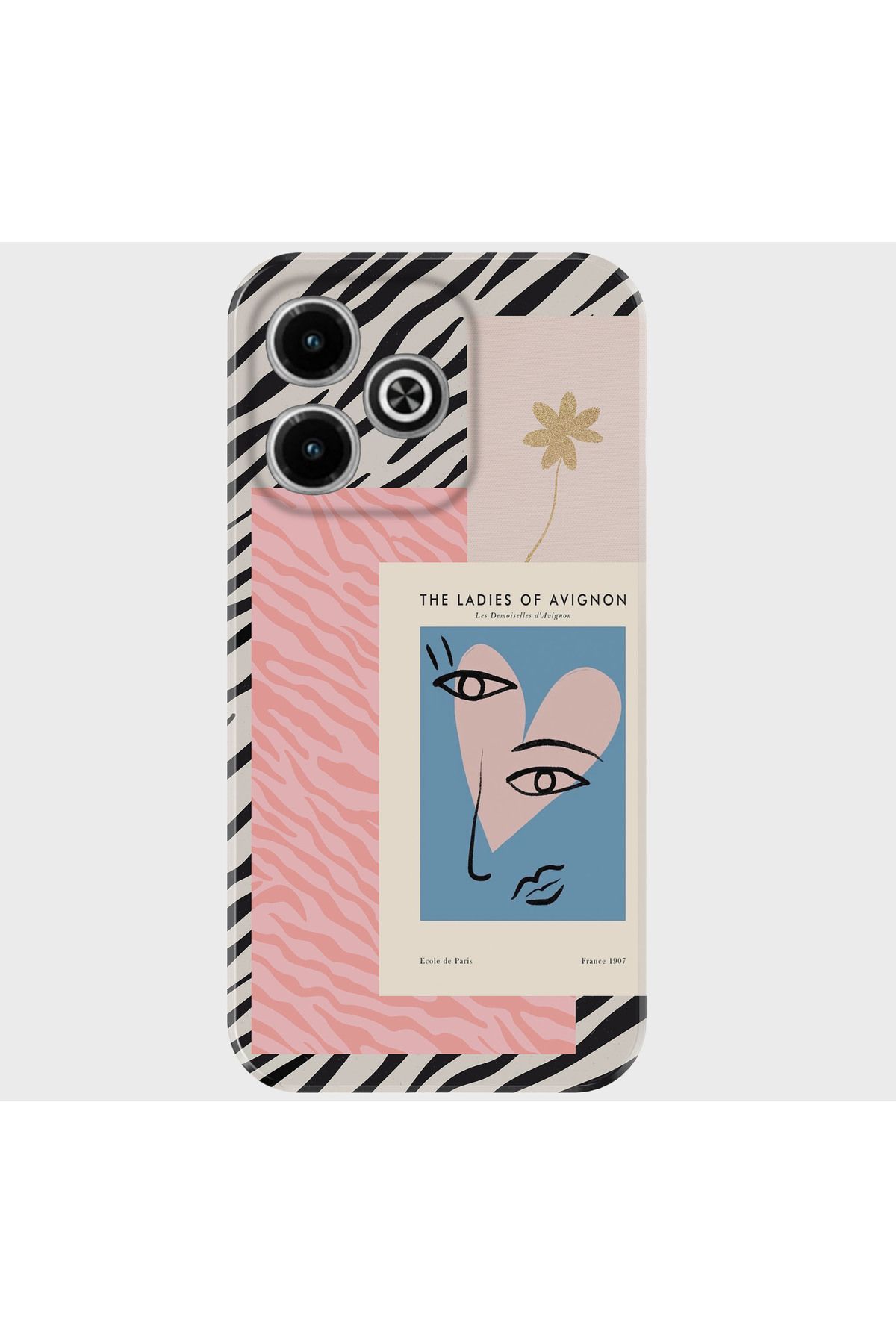 Activist INFINIX Hot 40i Kılıf Desenli Baskılı Kamera Korumalı Silikon - avignon