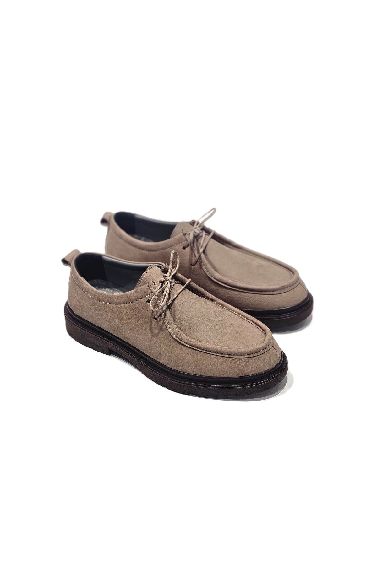 YETİŞ LUXURY İÇİ DERİ DIŞI NUBUK DERİ ERKEK CASUAL AYAKKABI