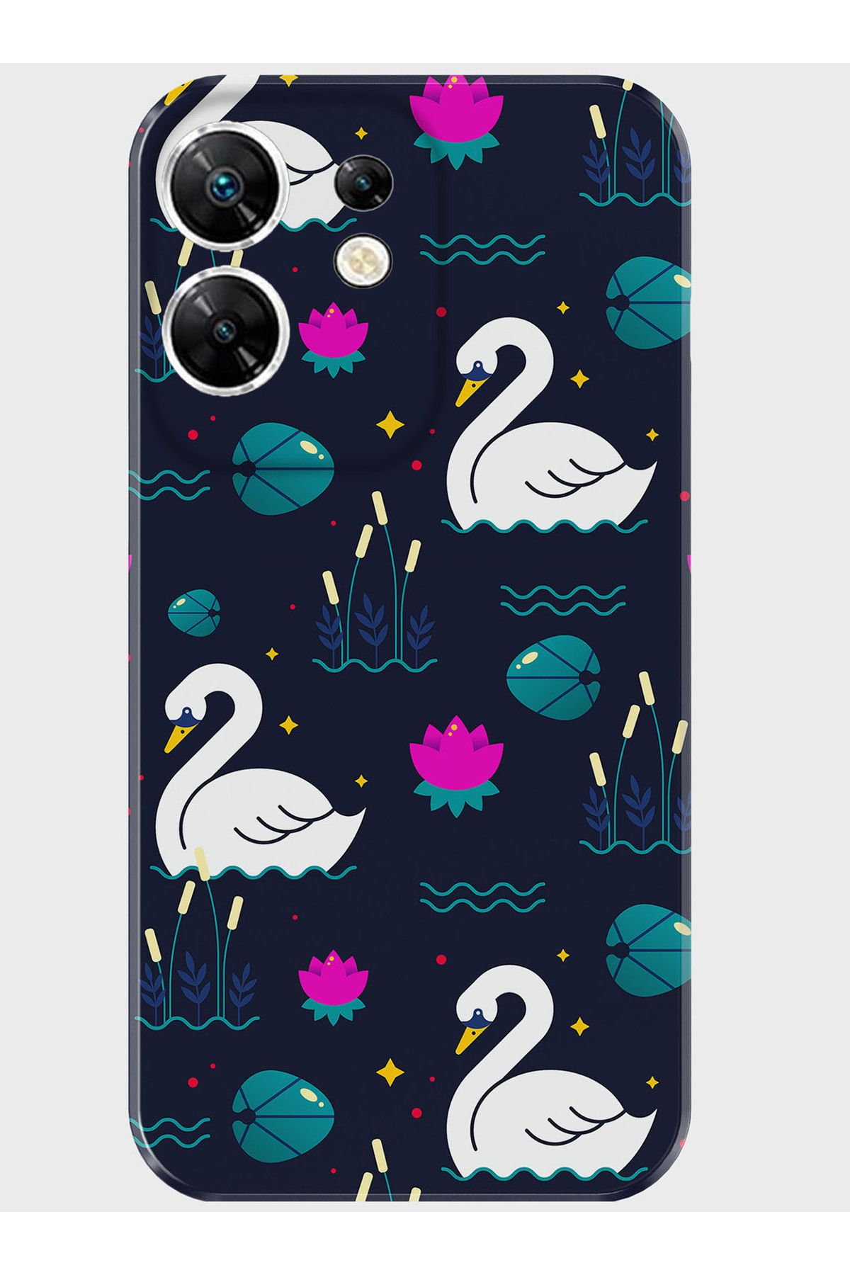 Activist INFINIX Zero 30 4G Kılıf Kamera Korumalı Baskılı Silikon Kapak - werwef