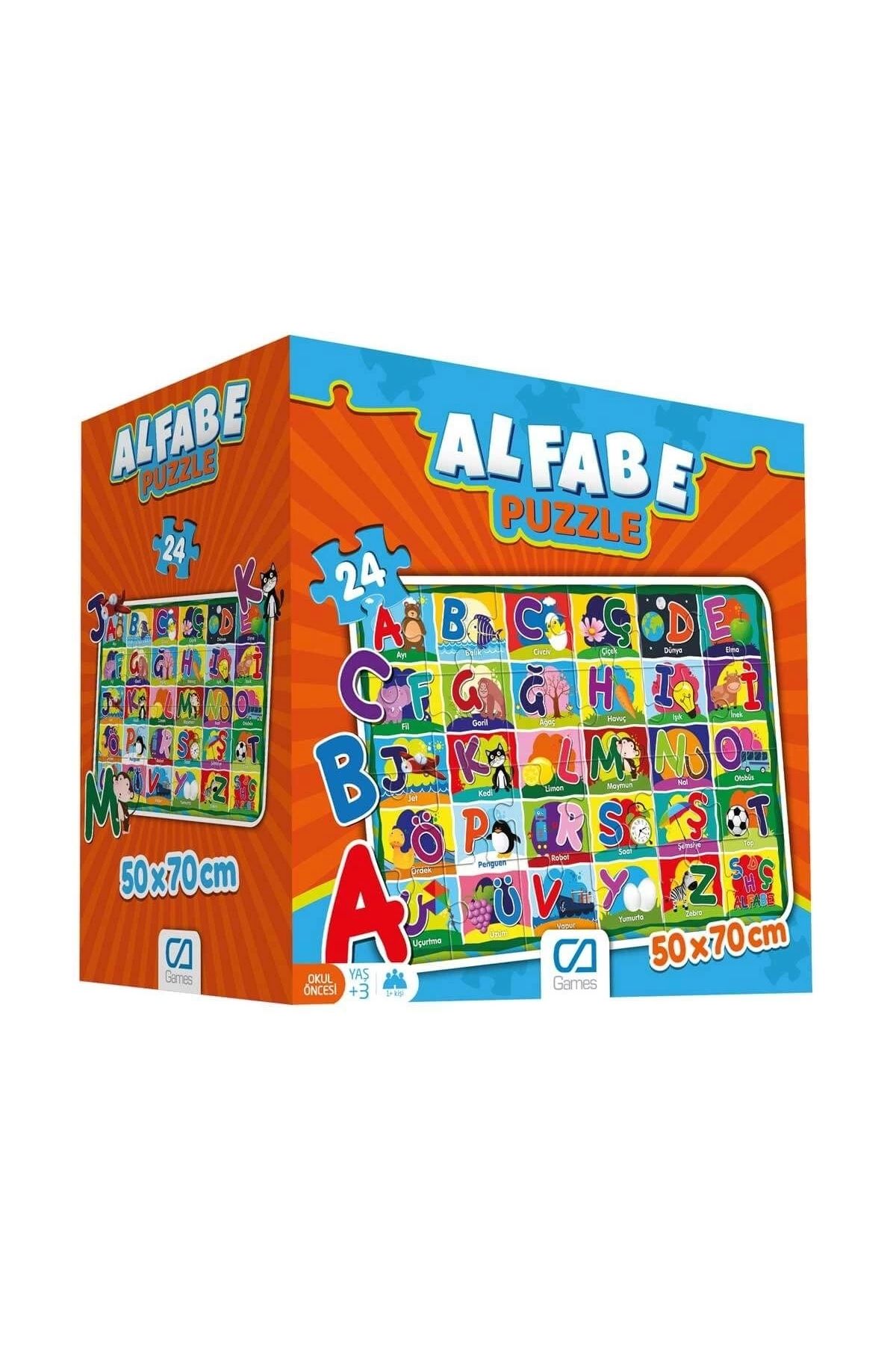 Games Alfabe Puzzle 24 Parça
