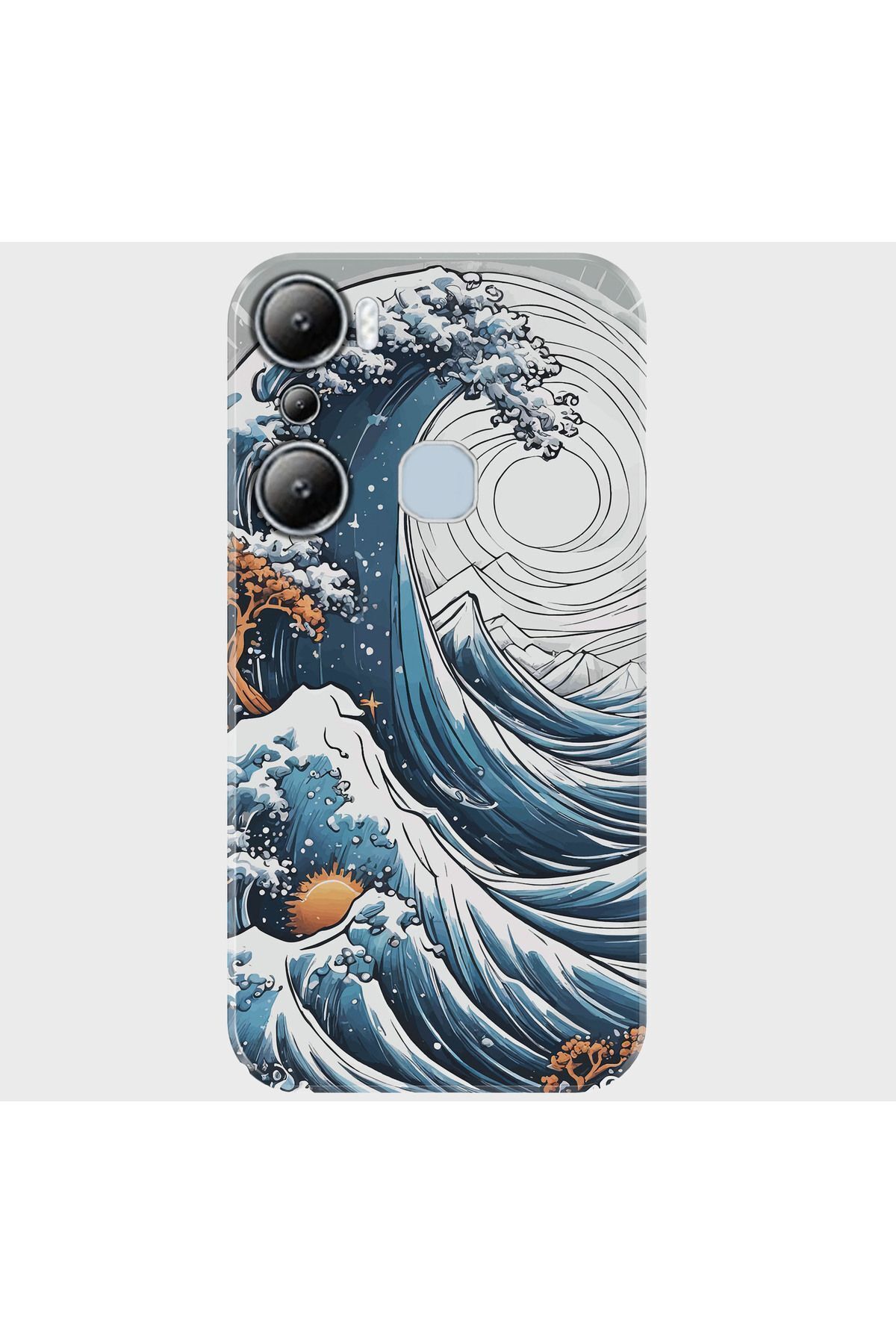 Activist INFINIX Hot 20i Kılıf Desenli Baskılı Kamera Korumalı Silikon - japondalga2