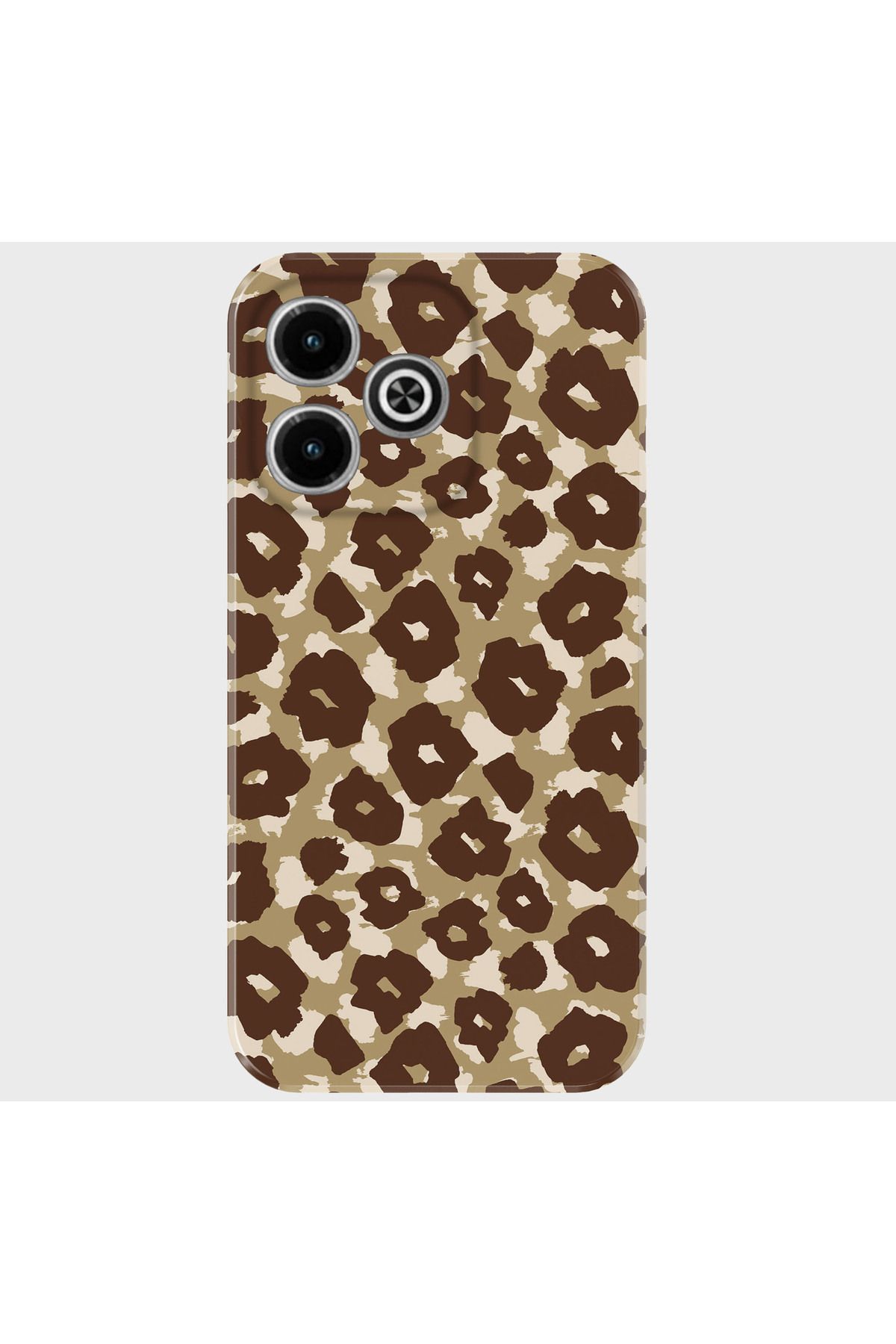 Activist INFINIX Hot 40i Kılıf Desenli Baskılı Kamera Korumalı Silikon - brownleopar
