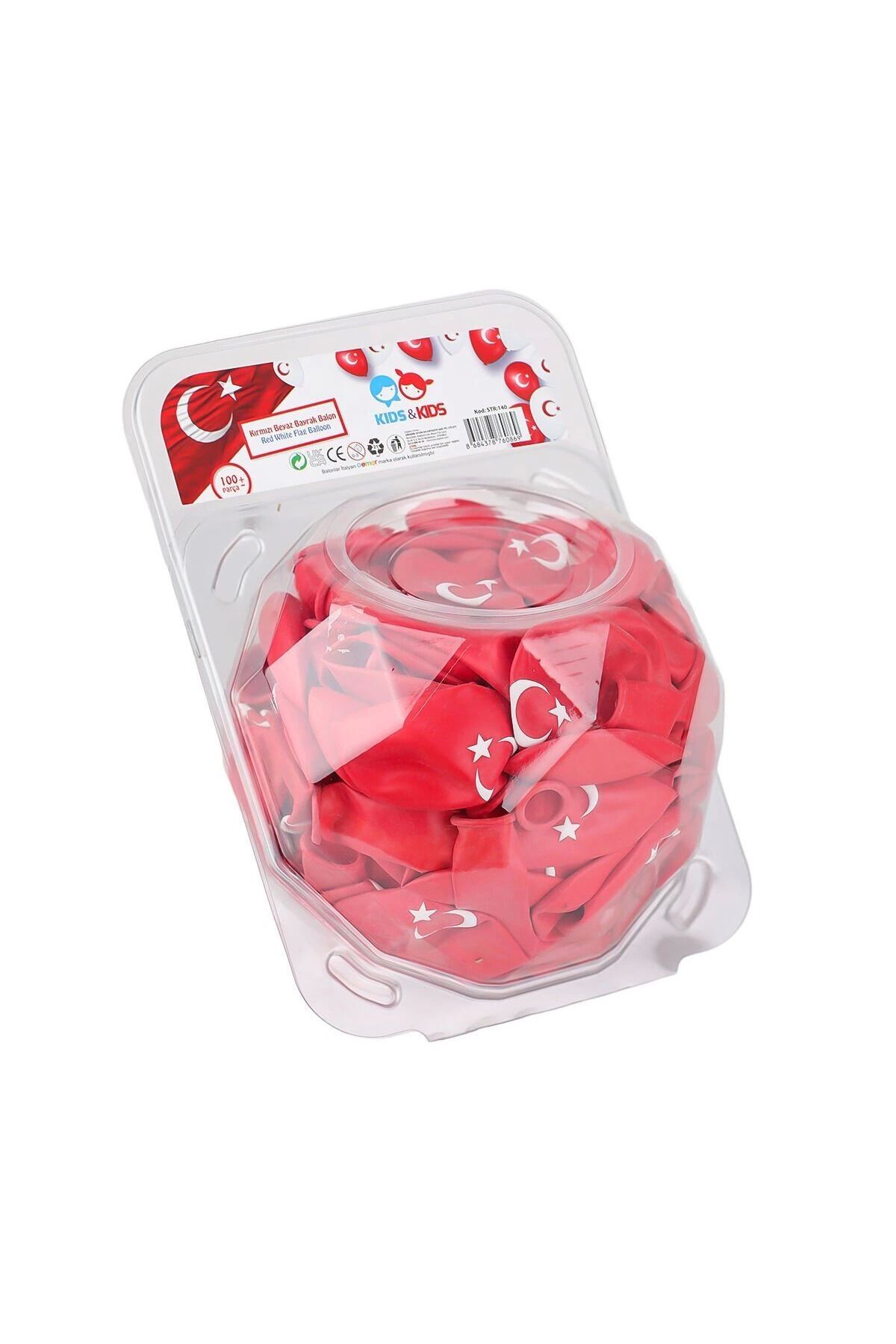KAKTÜS JACK STR-140 Bayrak Balon 100lü