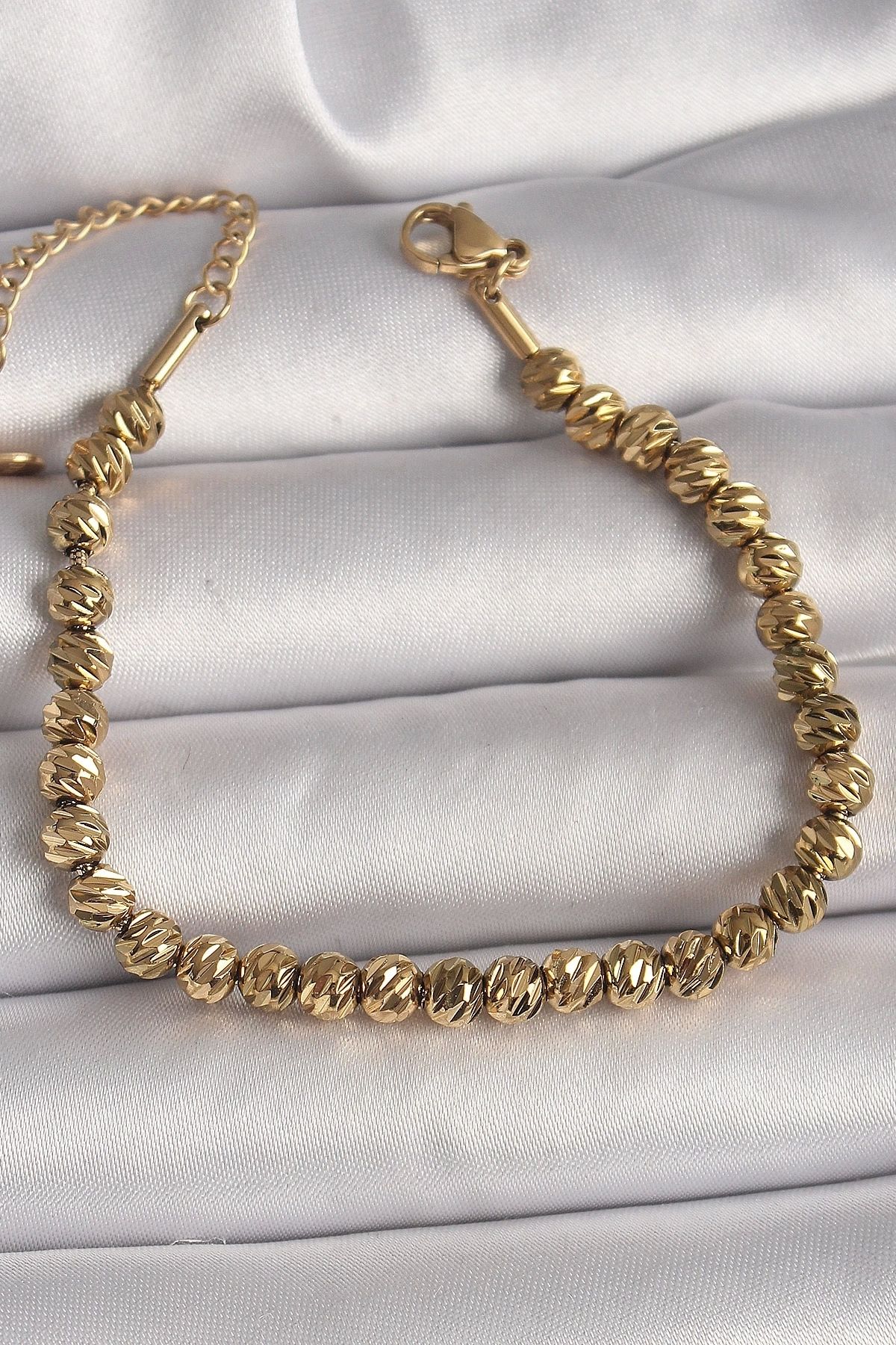 luz&pos 316L Çelik Gold Renk Dorika Model Kadın Bileklik