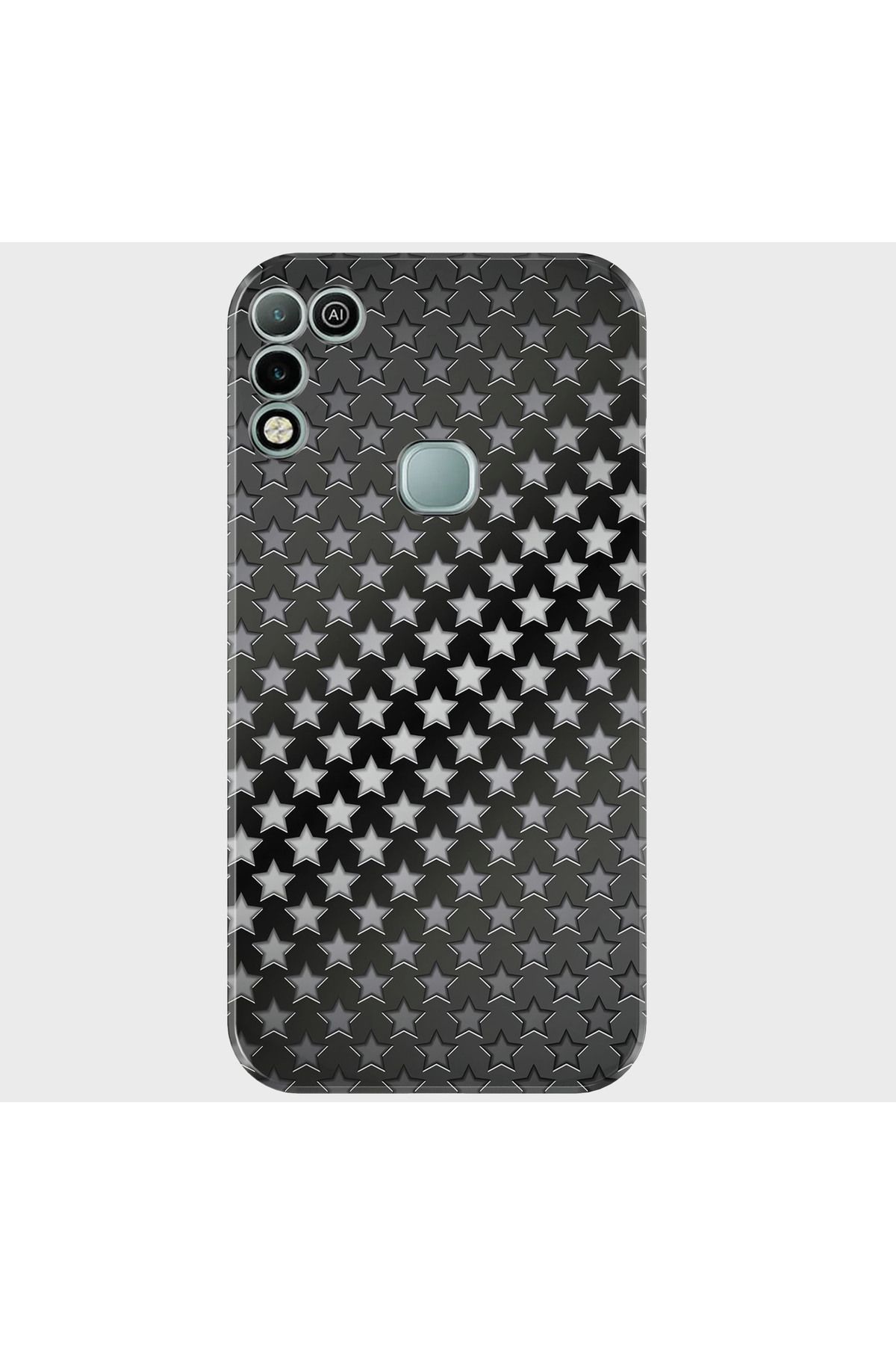 Activist INFINIX Hot 10 play Kılıf Desenli Baskılı Kamera Korumalı Silikon - yıldızlar