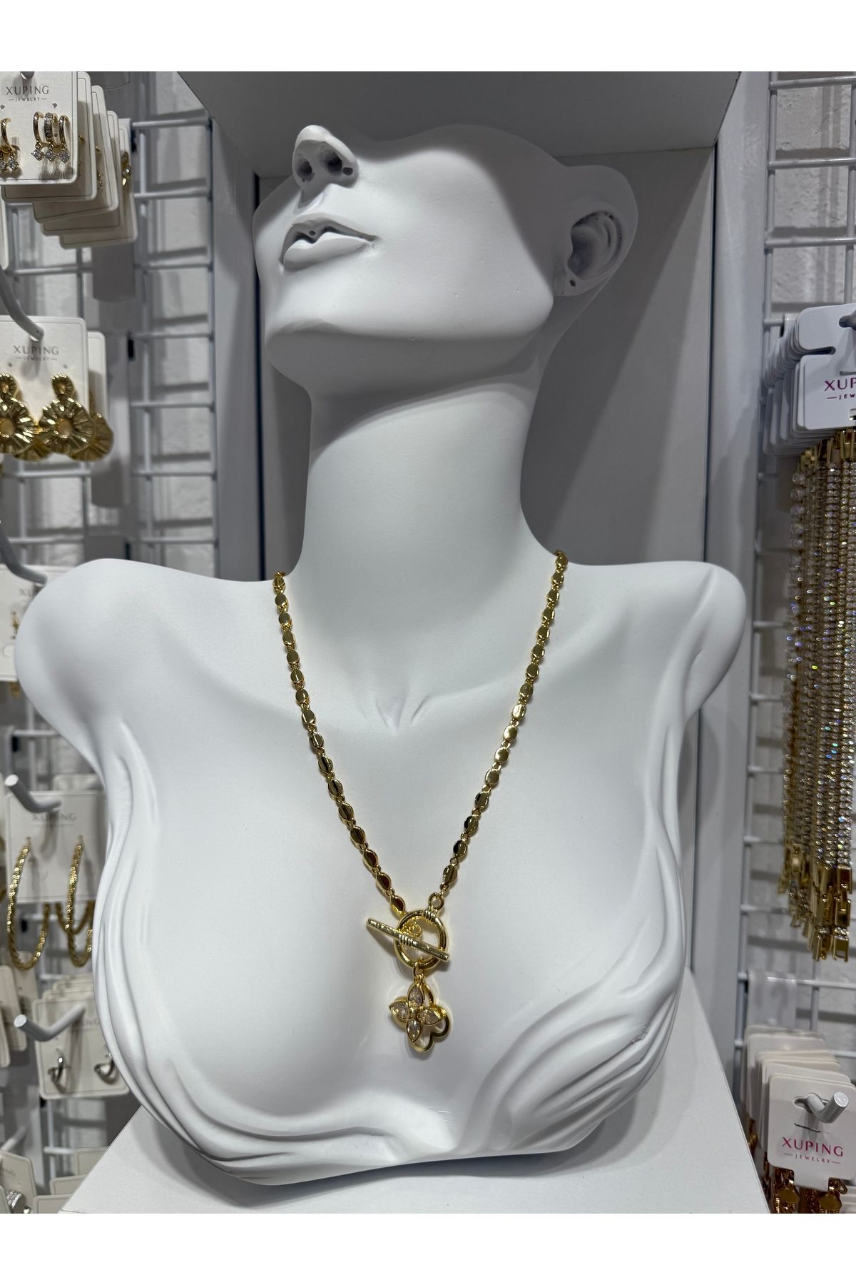 My violet accesorize VİP 14K ÖZEL SERİ ARPA SİNCİRLİ KOLYE