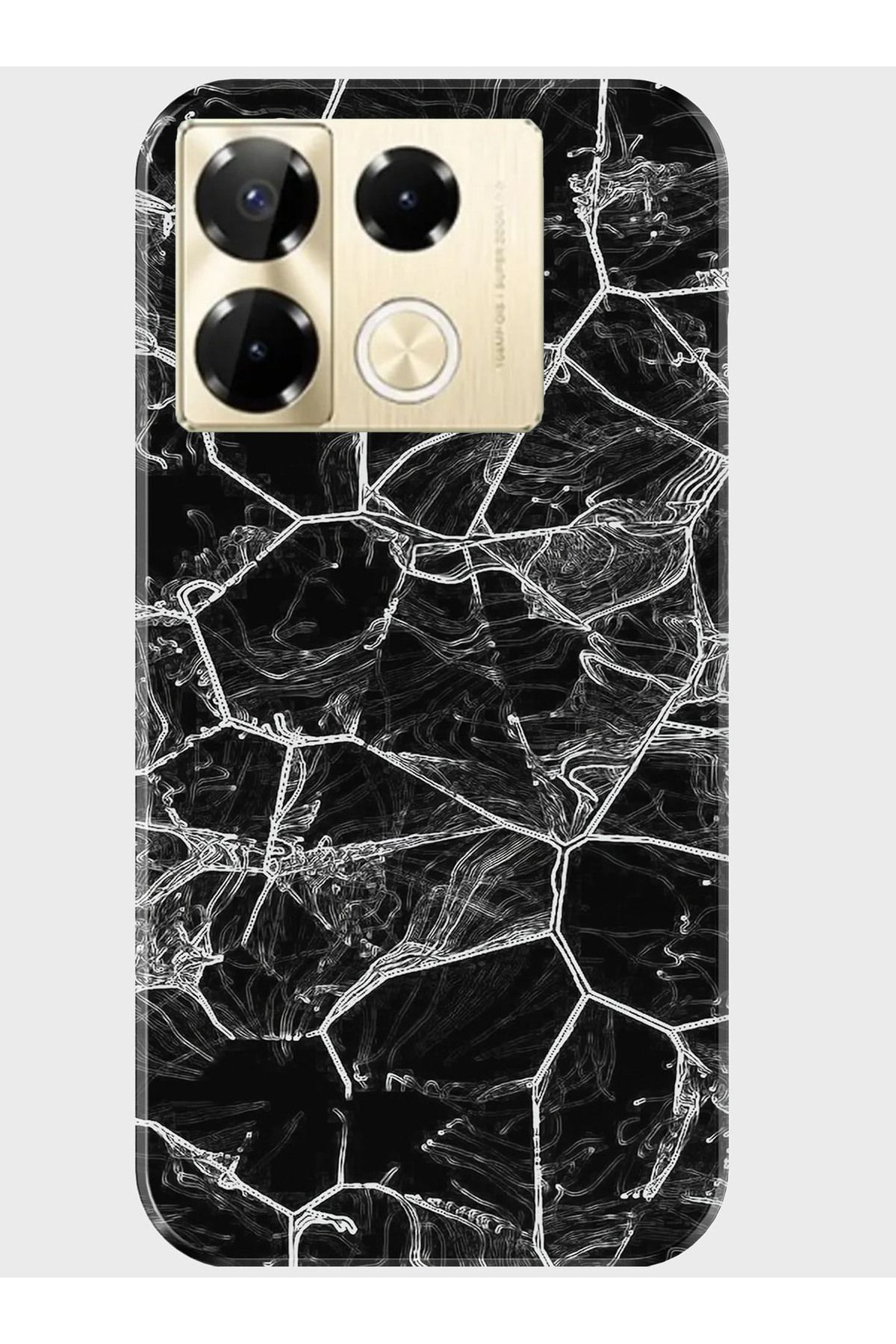 Activist INFINIX Note 40 4G Kılıf Kamera Korumalı Baskılı Silikon Kapak - blackmarble